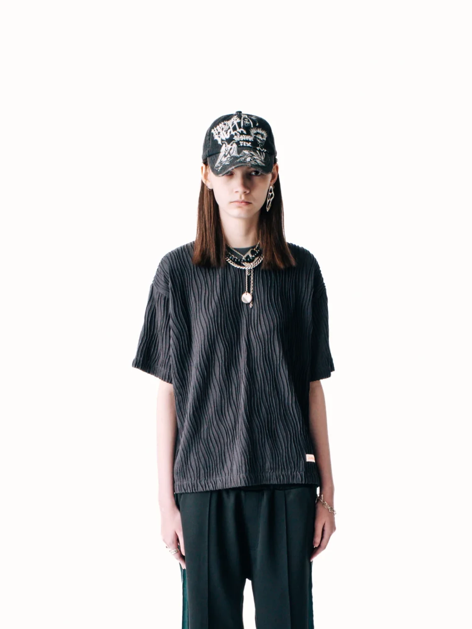 Футболка Jungles Jungles Wavy Tee Grey