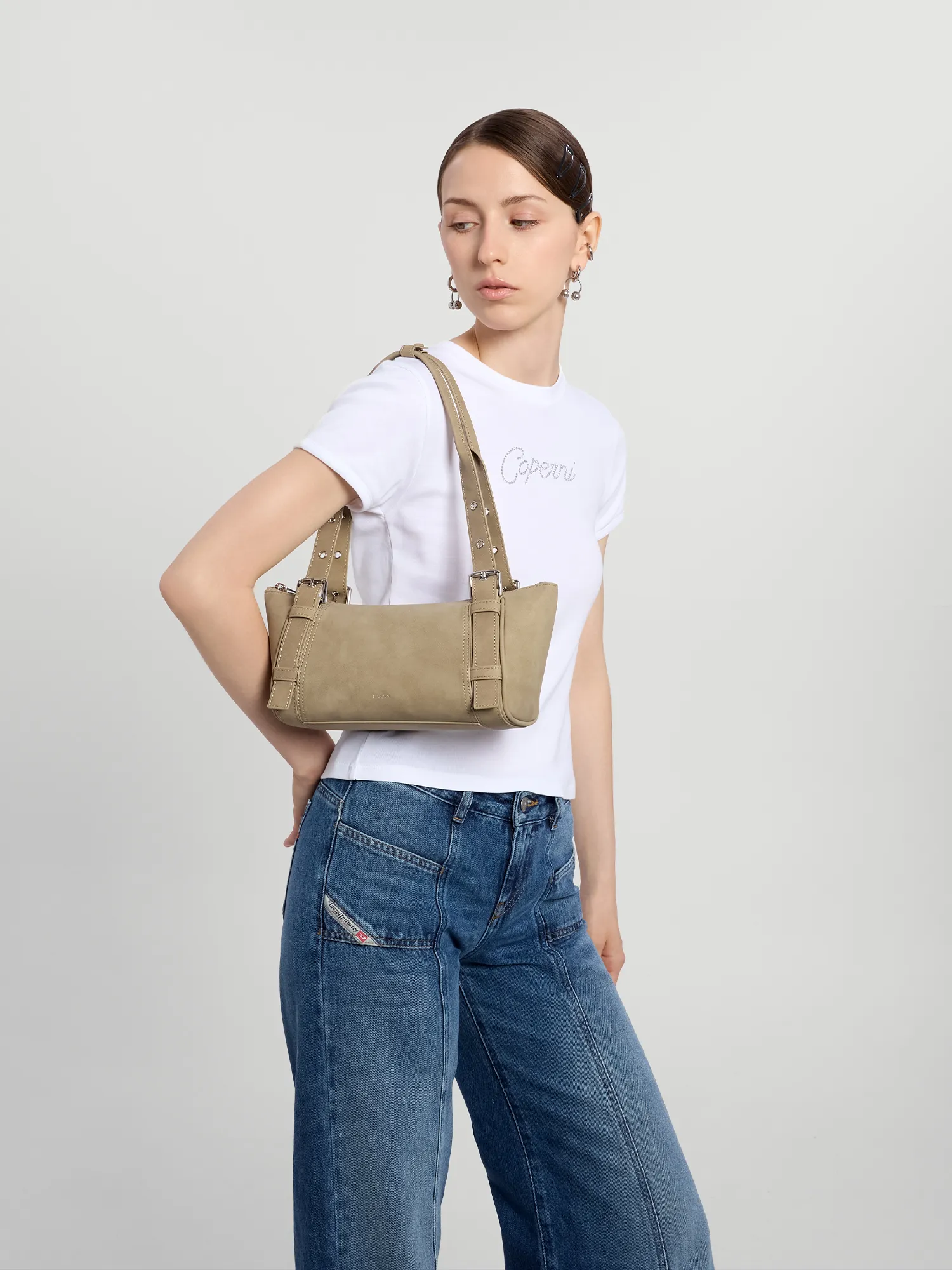 Женская сумка STAND OIL Boat Bag Taupe