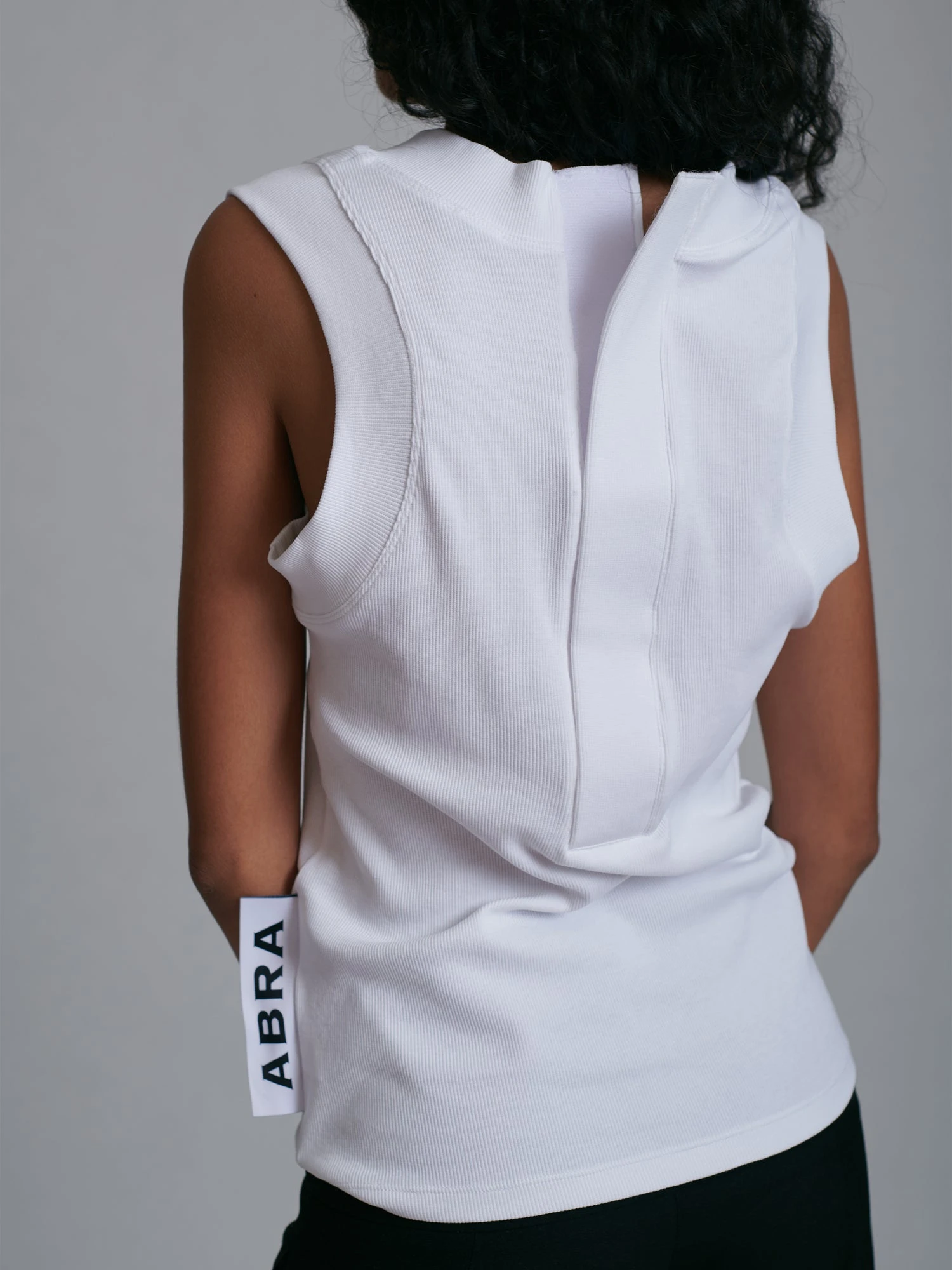 Женский топ ABRA Toy Tank Top White