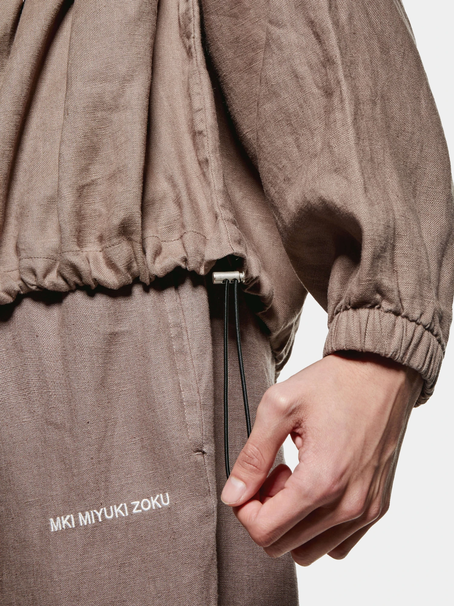 Олимпийка MKI MIYUKI ZOKU Linen Track Mushroom