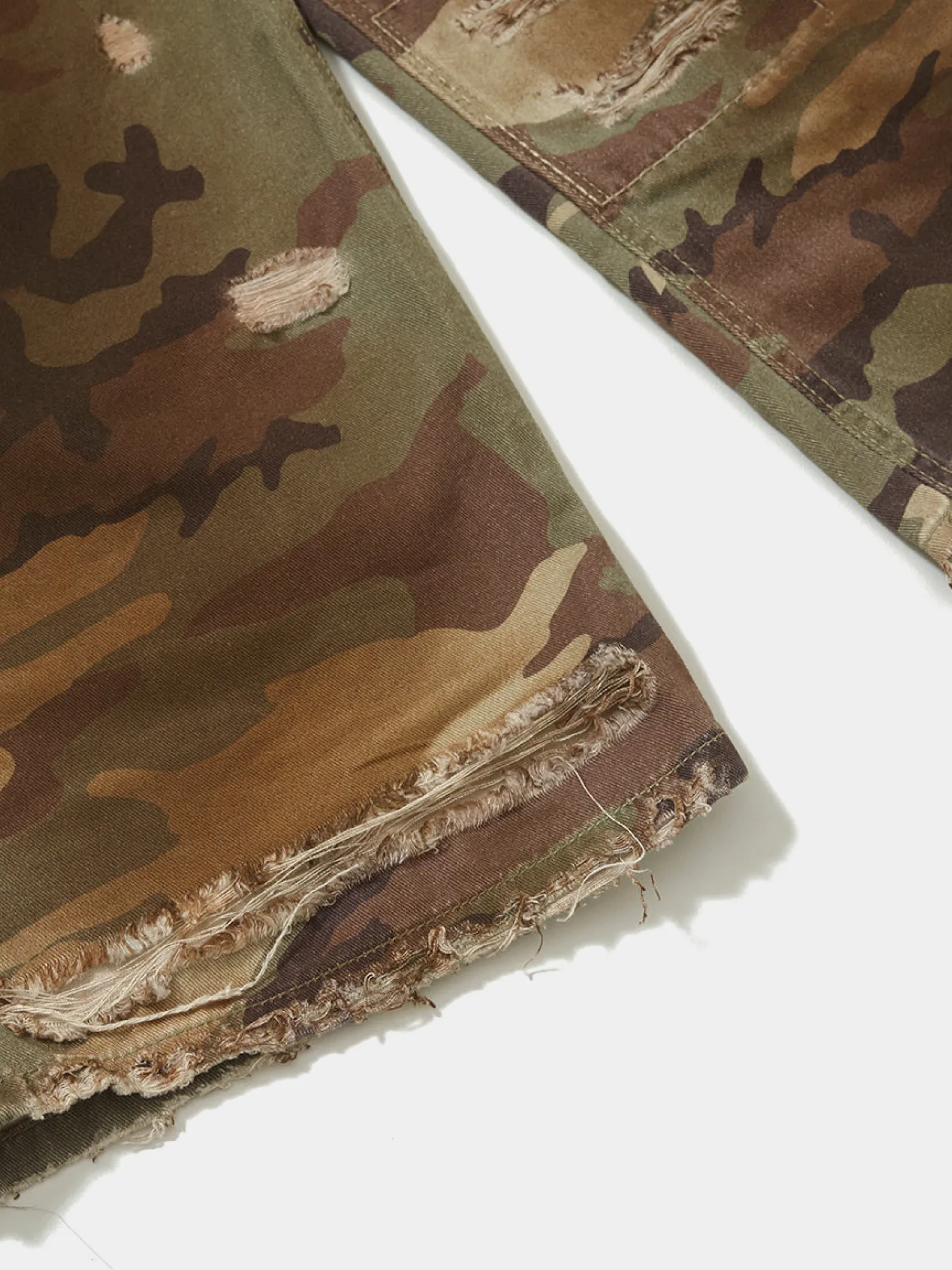 Джинсы PIET Distressed Camo Oversized