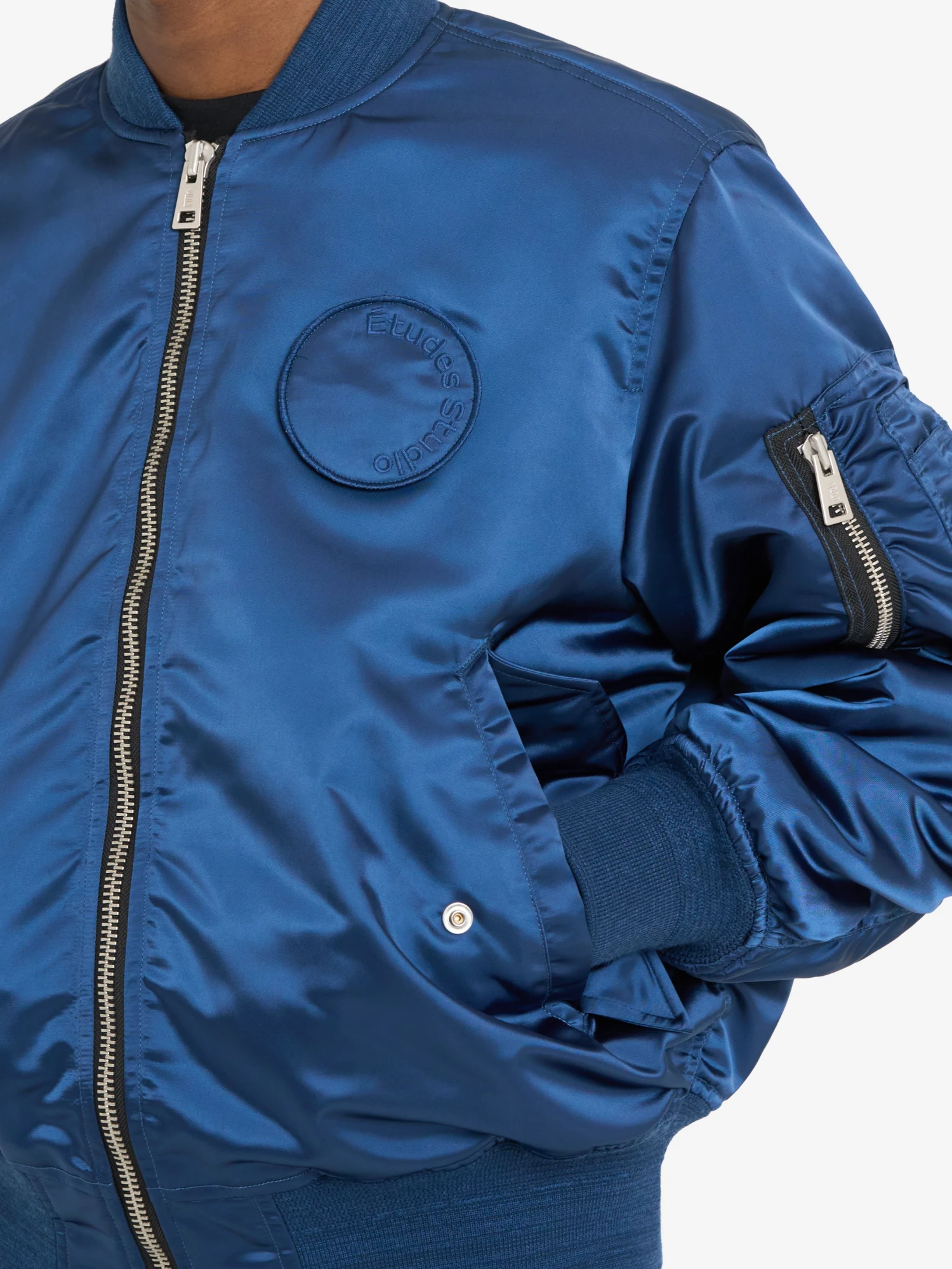 Бомбер Études Nylon Bomber Navy