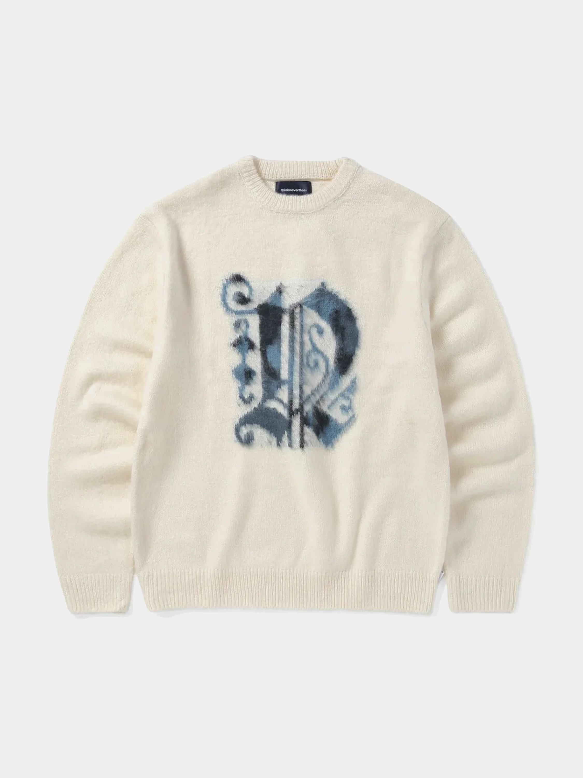 Свитер thisisneverthat Fortuna N-Logo Sweater Ivory