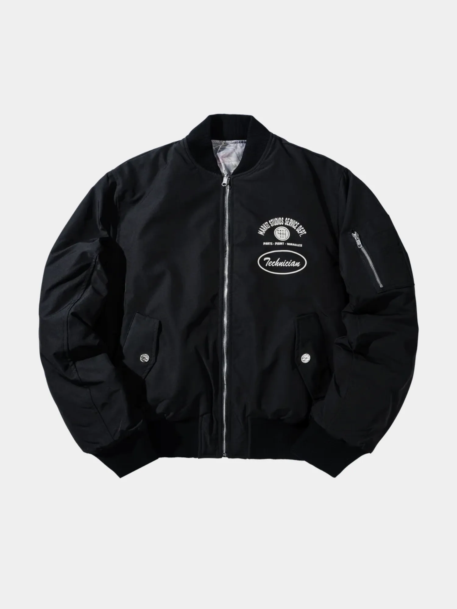 Бомбер MARKET HANDYMAN REVERSIBLE BOMBER Black