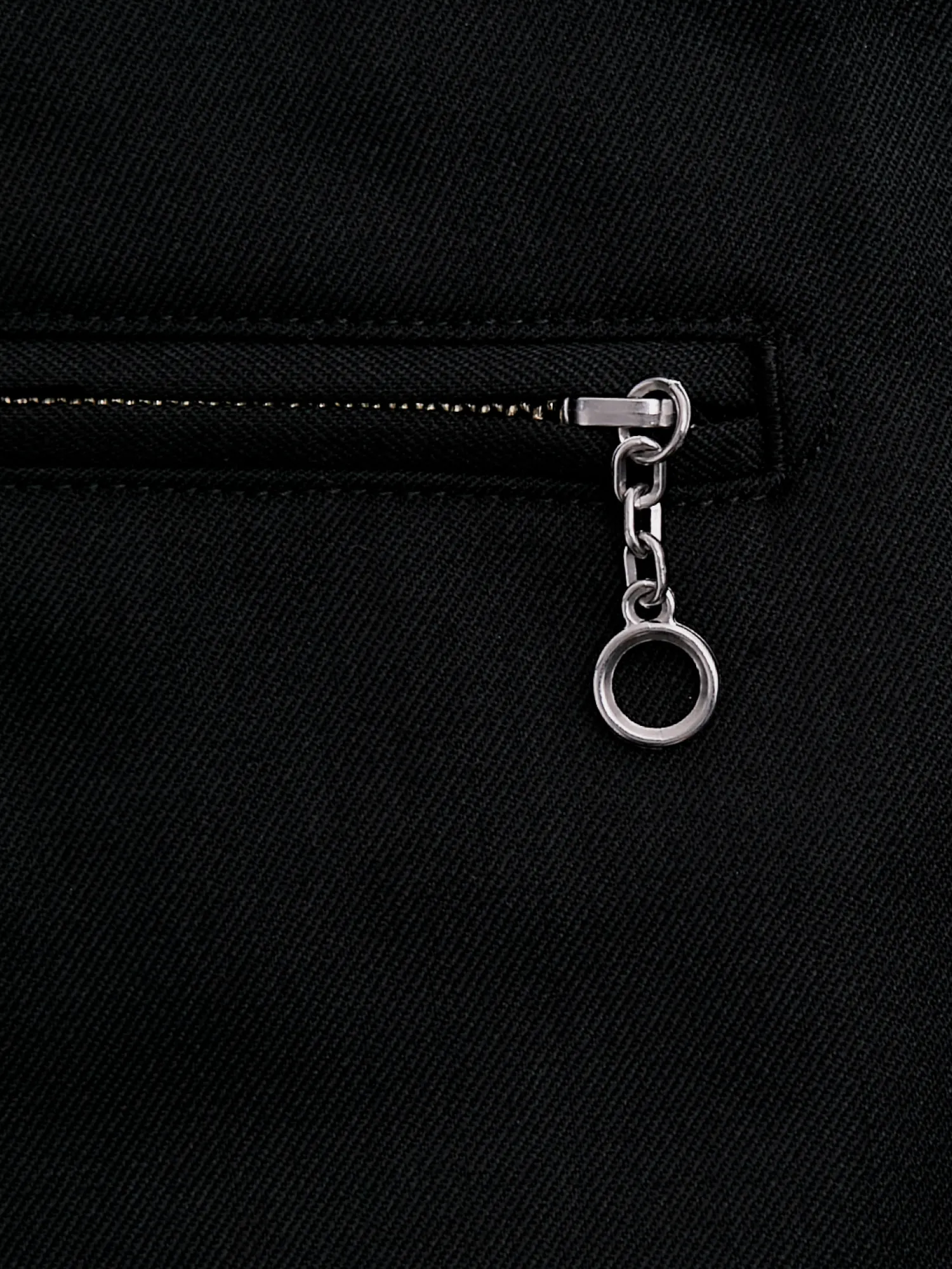 Брюки UNDERCOVER Pleated Wool Trousers Black