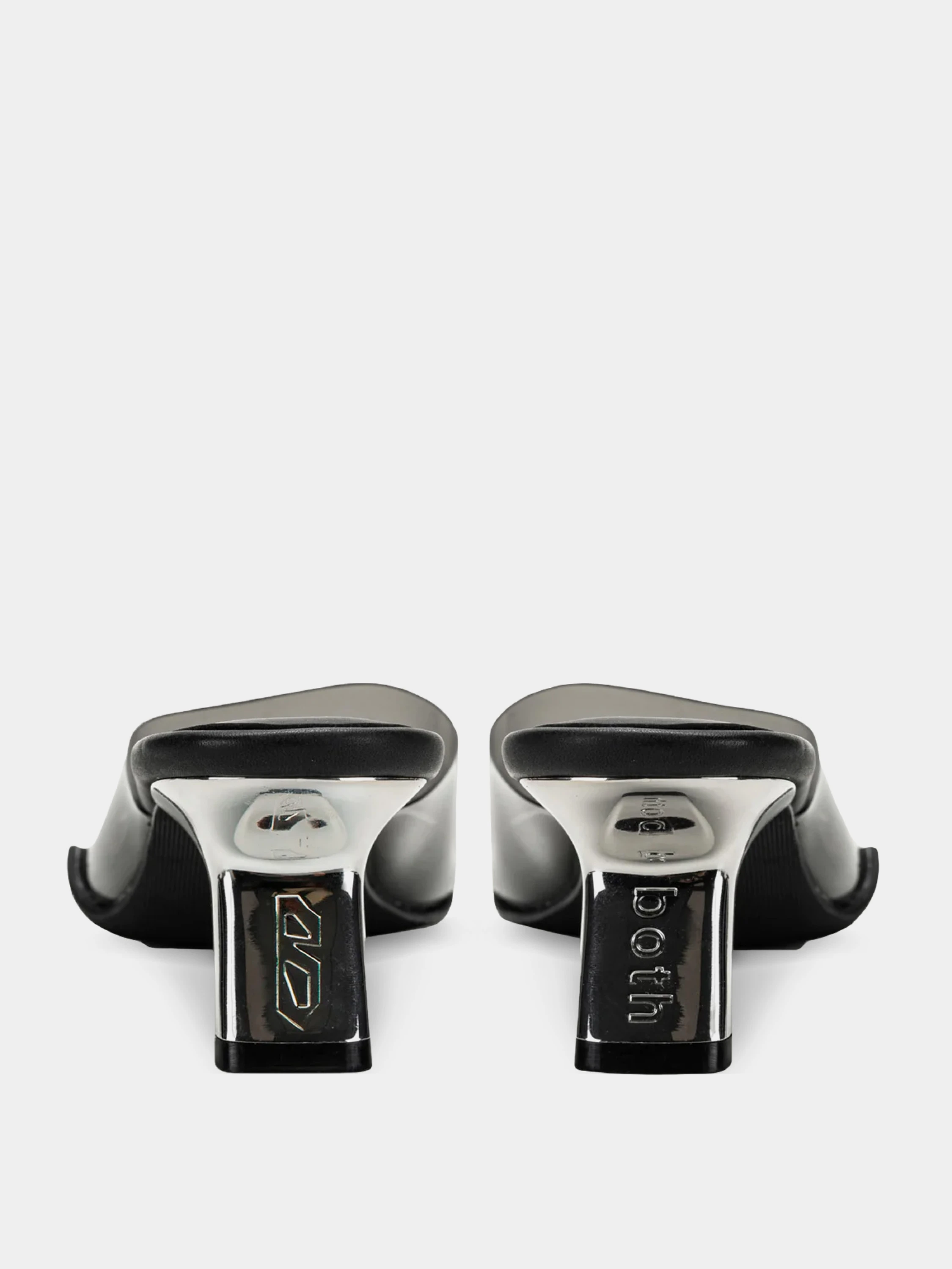 Женские туфли Both 40MM Kitten Heeled PVC Black