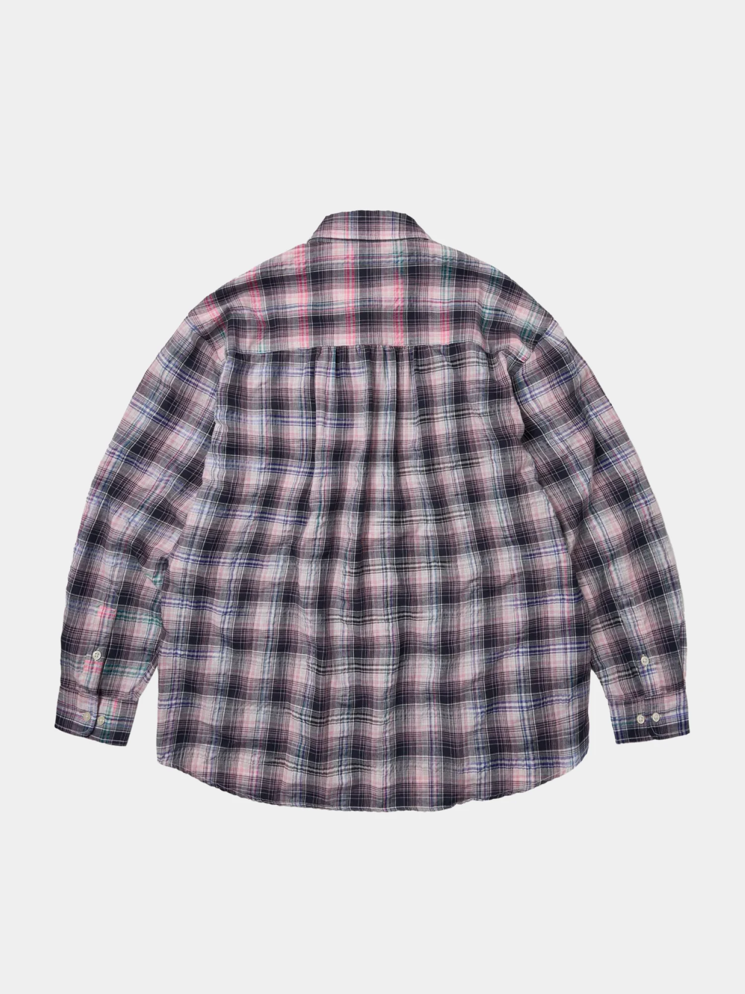 Рубашка FrizmWORKS Uneven Check Pink