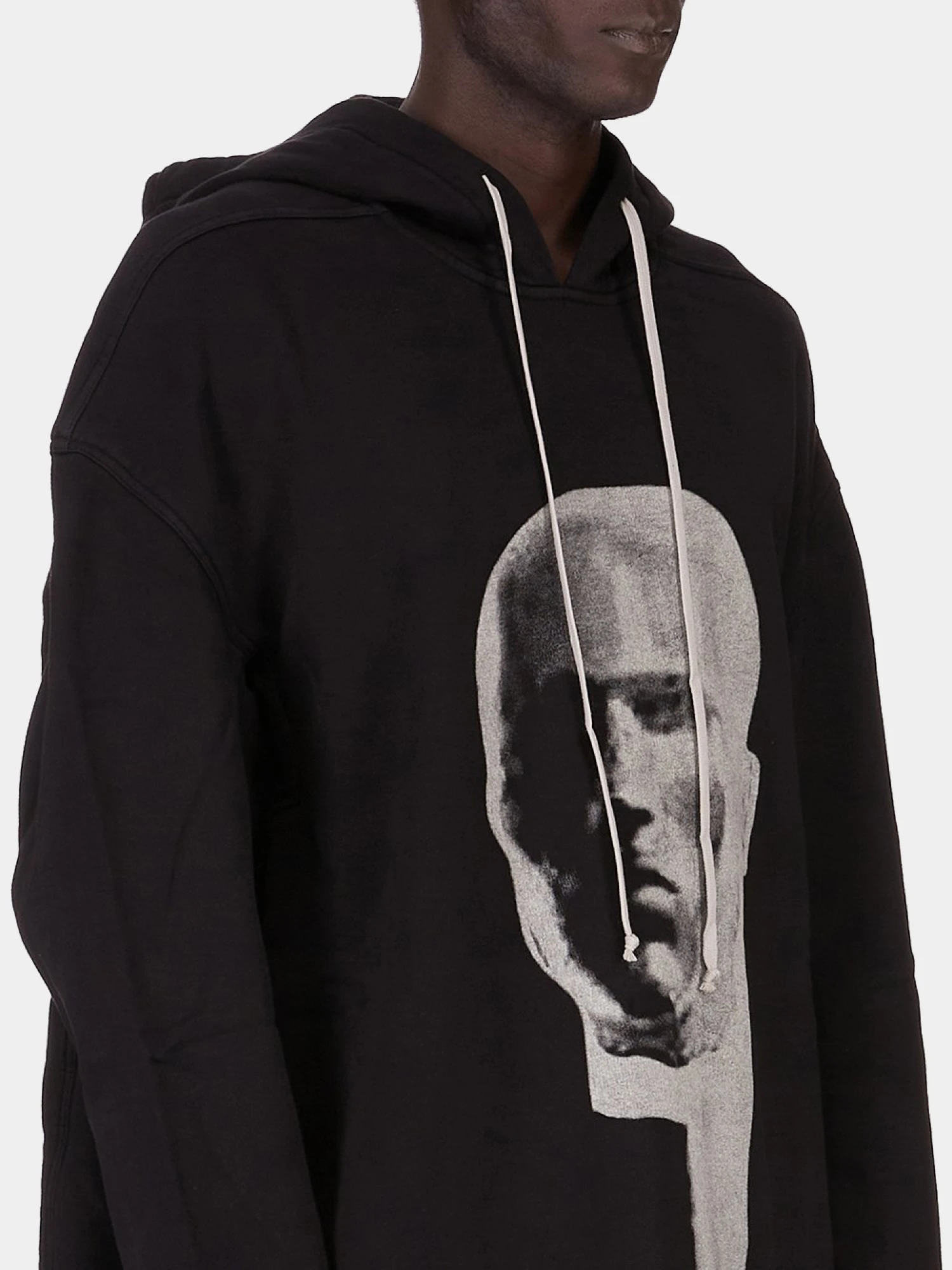 Худи RICK OWENS DRKSHDW Peter Black/Pearl