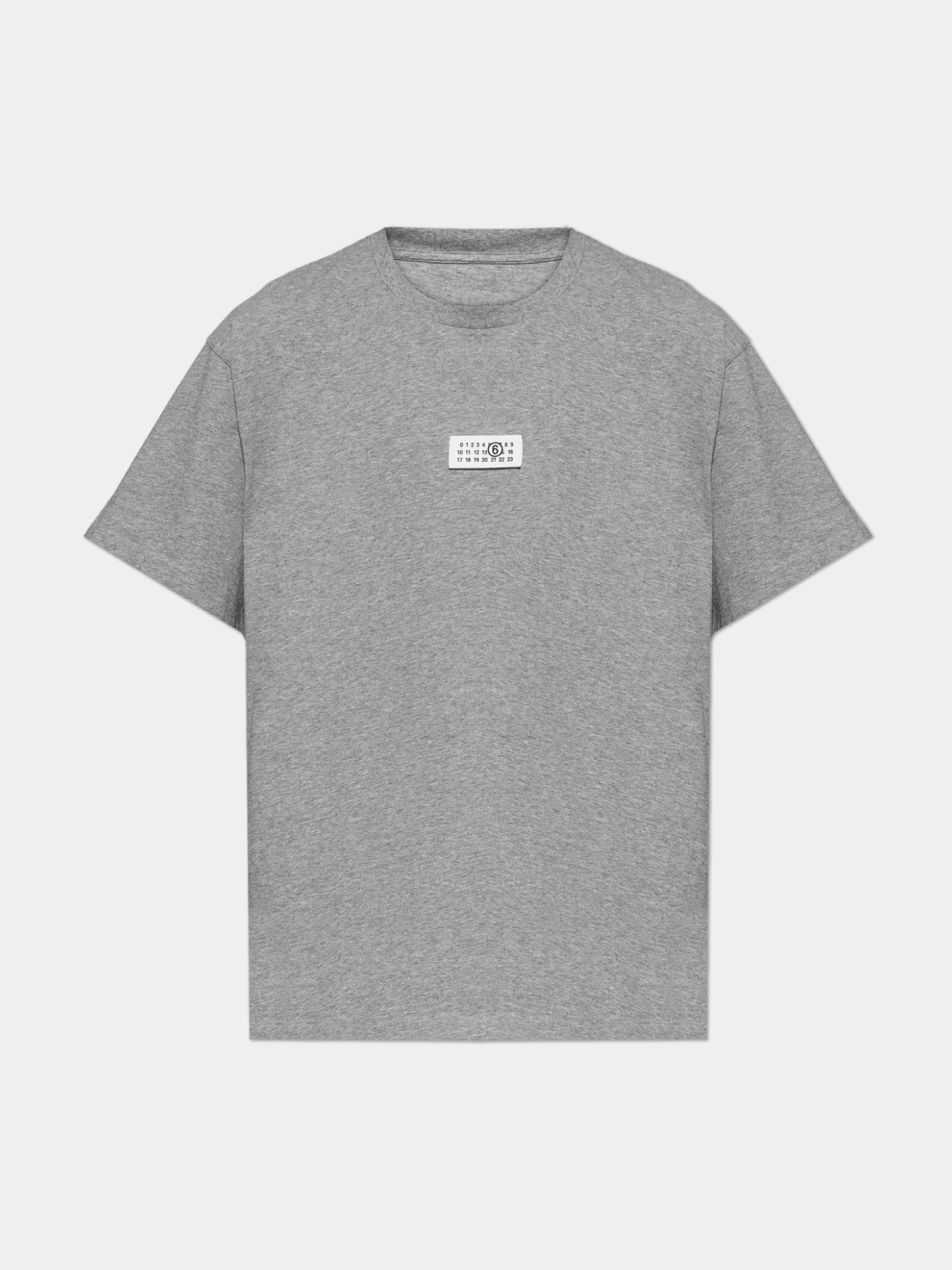 Футболка MM6 Maison Margiela Numeric Cotton Grey