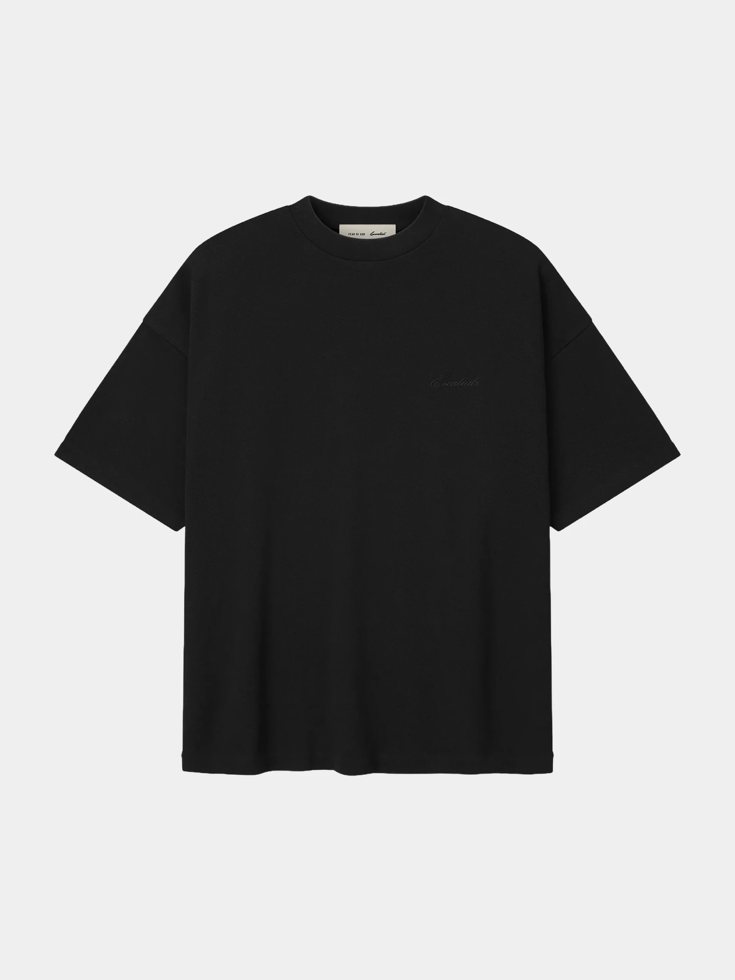 Футболка Fear of God ESSENTIALS Signature 90's Vintage Black