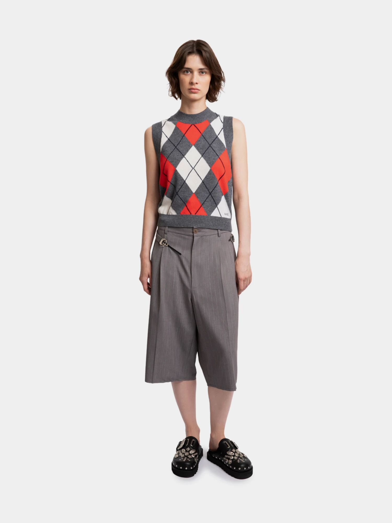 Женский жилет A.P.C. Pia Сardigan Anthracite
