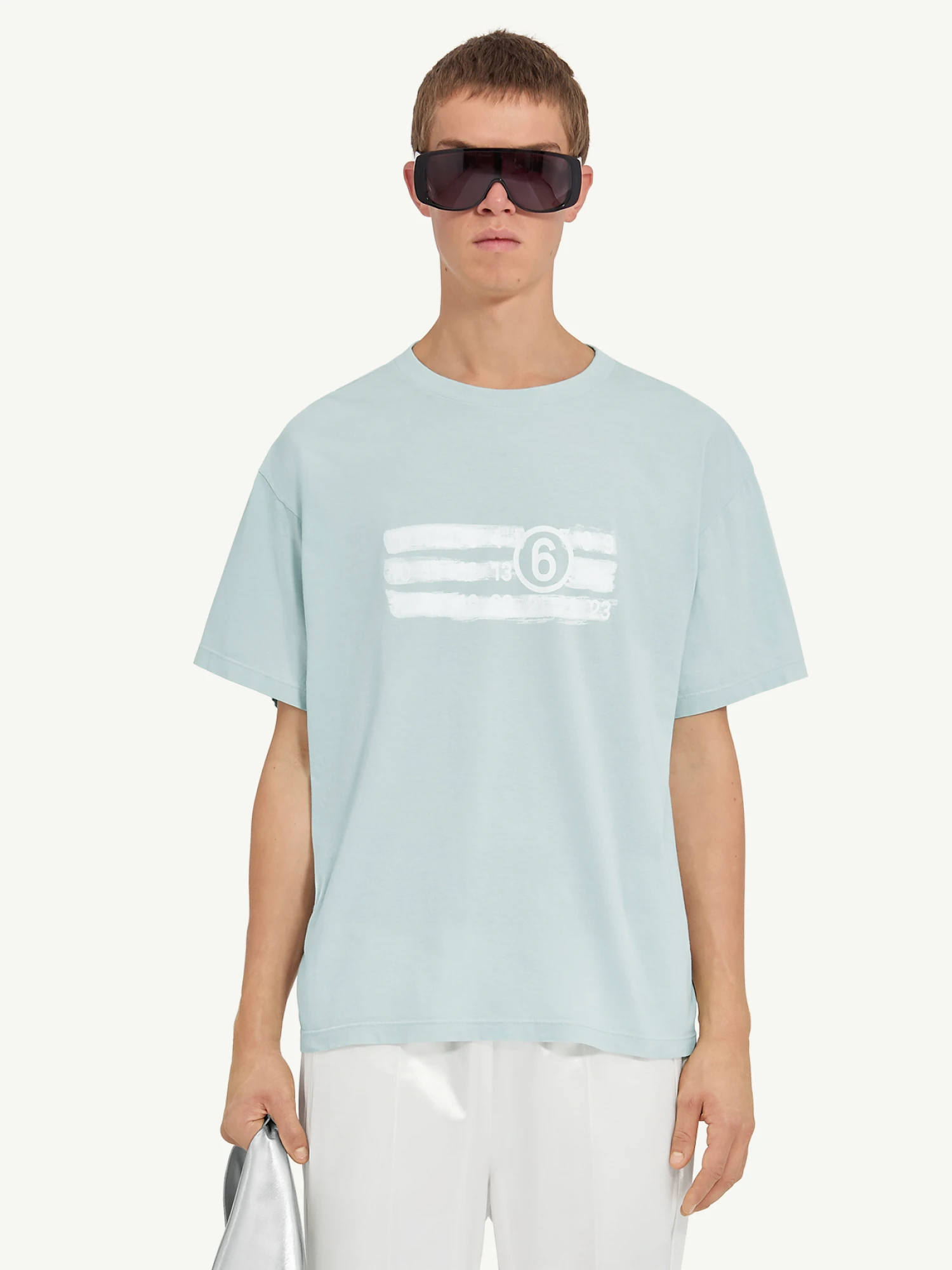 Футболка MM6 Maison Margiela Numeric Blue