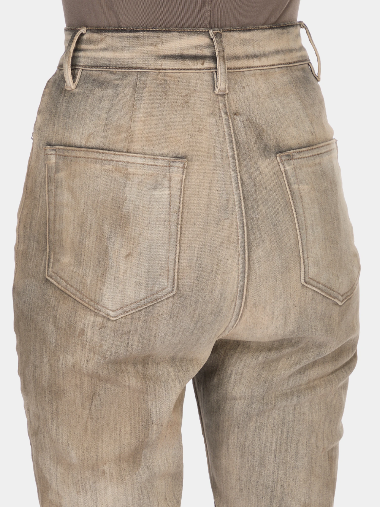 Женские джинсы RICK OWENS DRKSHDW Bolan Bootcut Dust
