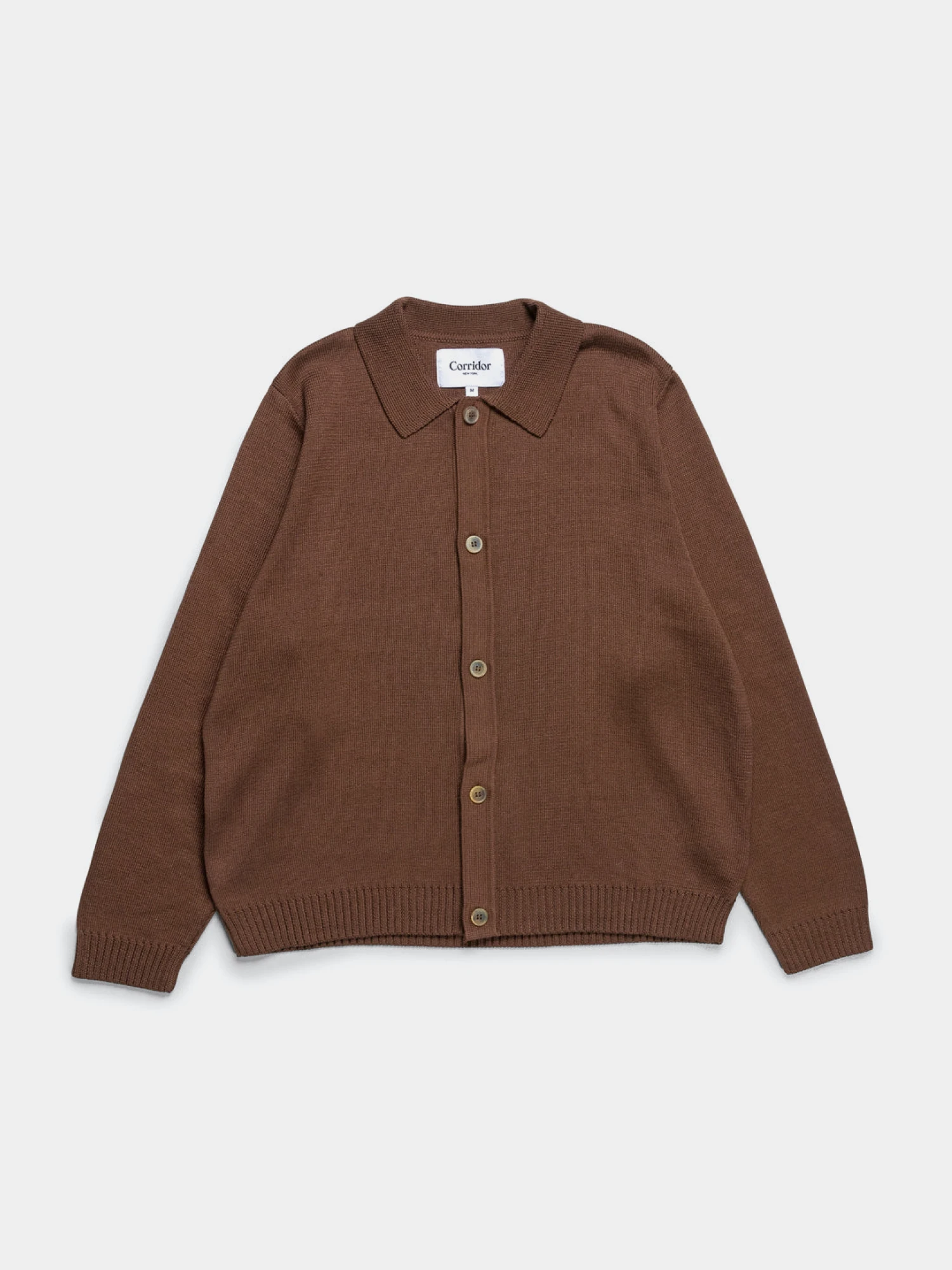 Кардиган Corridor Buttondown Sweater Brown