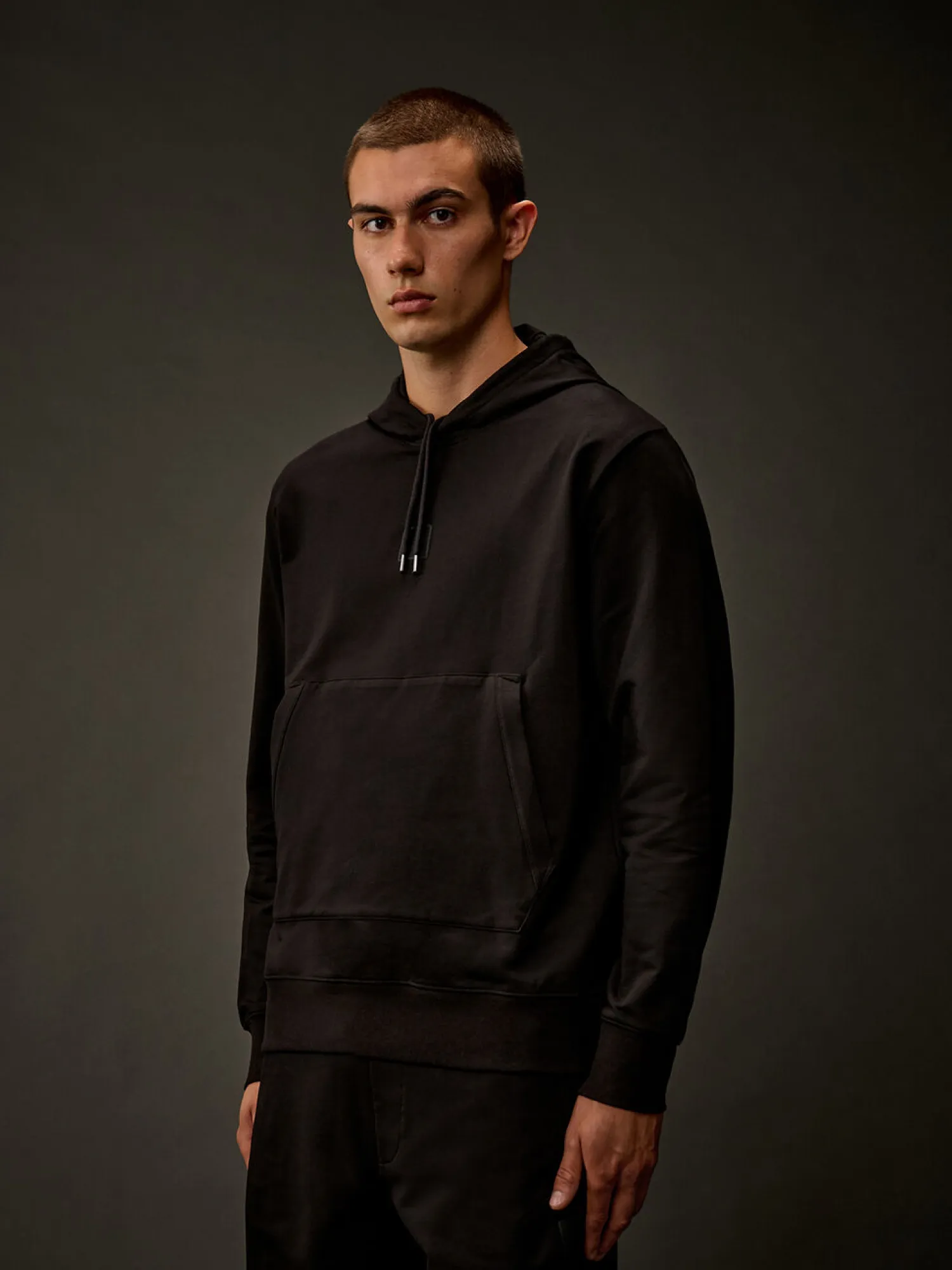 Худи C.P. Company Metropolis Series Stretch Black