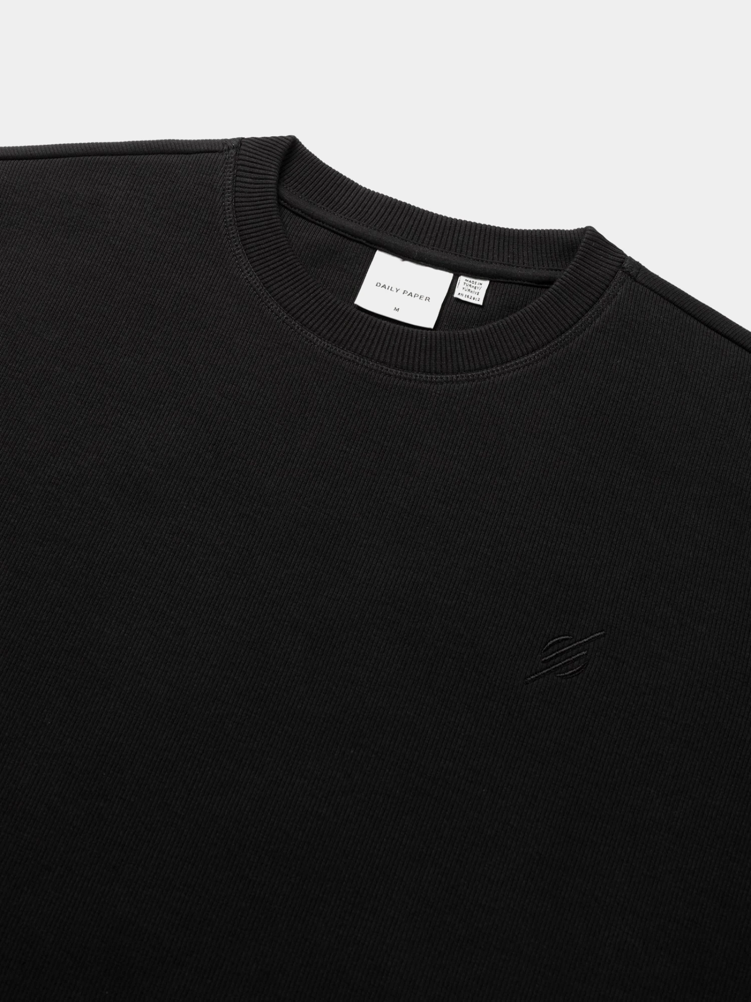 Свитшот Daily Paper Mono Rib Black