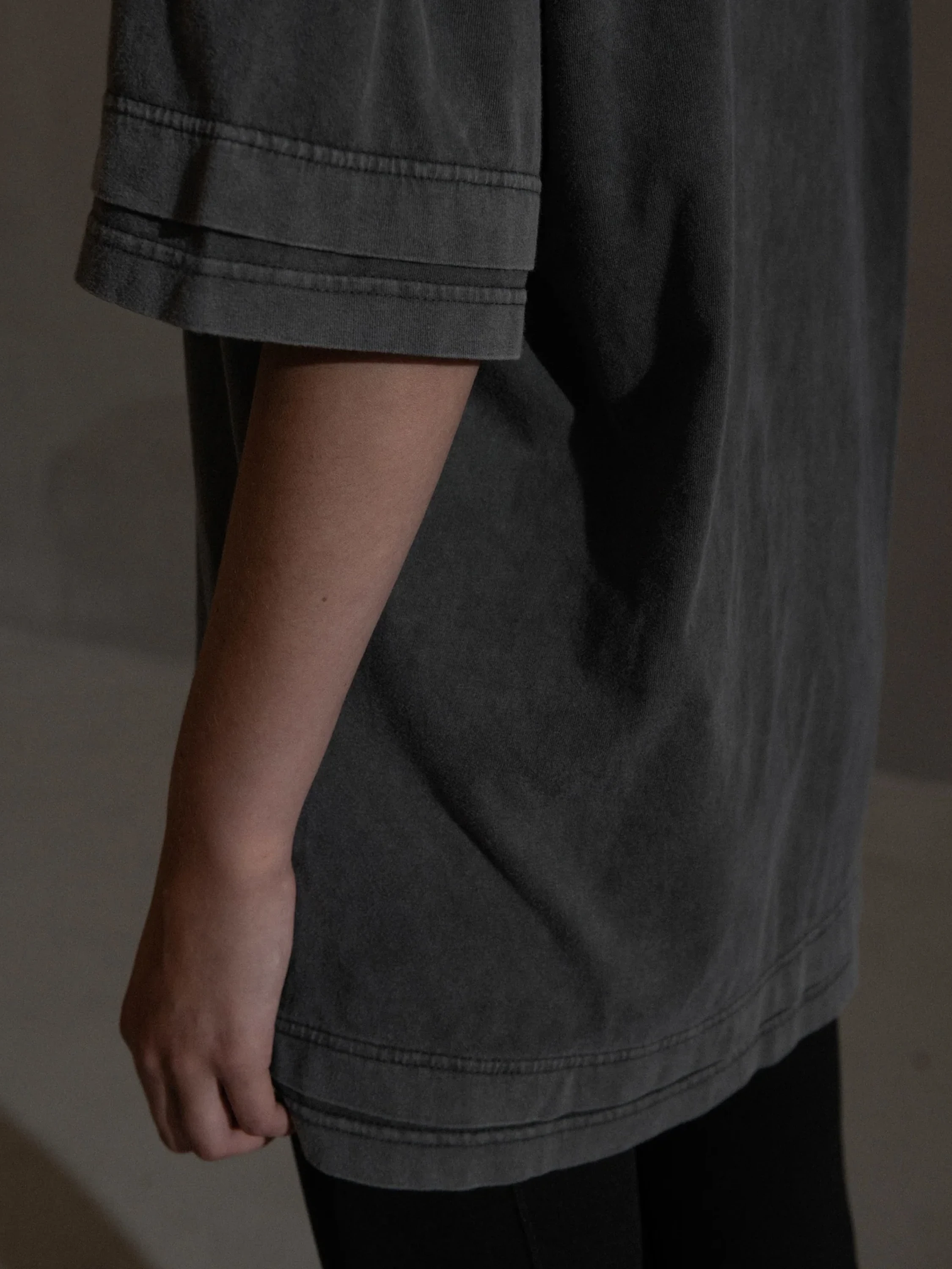 Футболка Han Kjøbenhavn Layered Tee Ash Grey