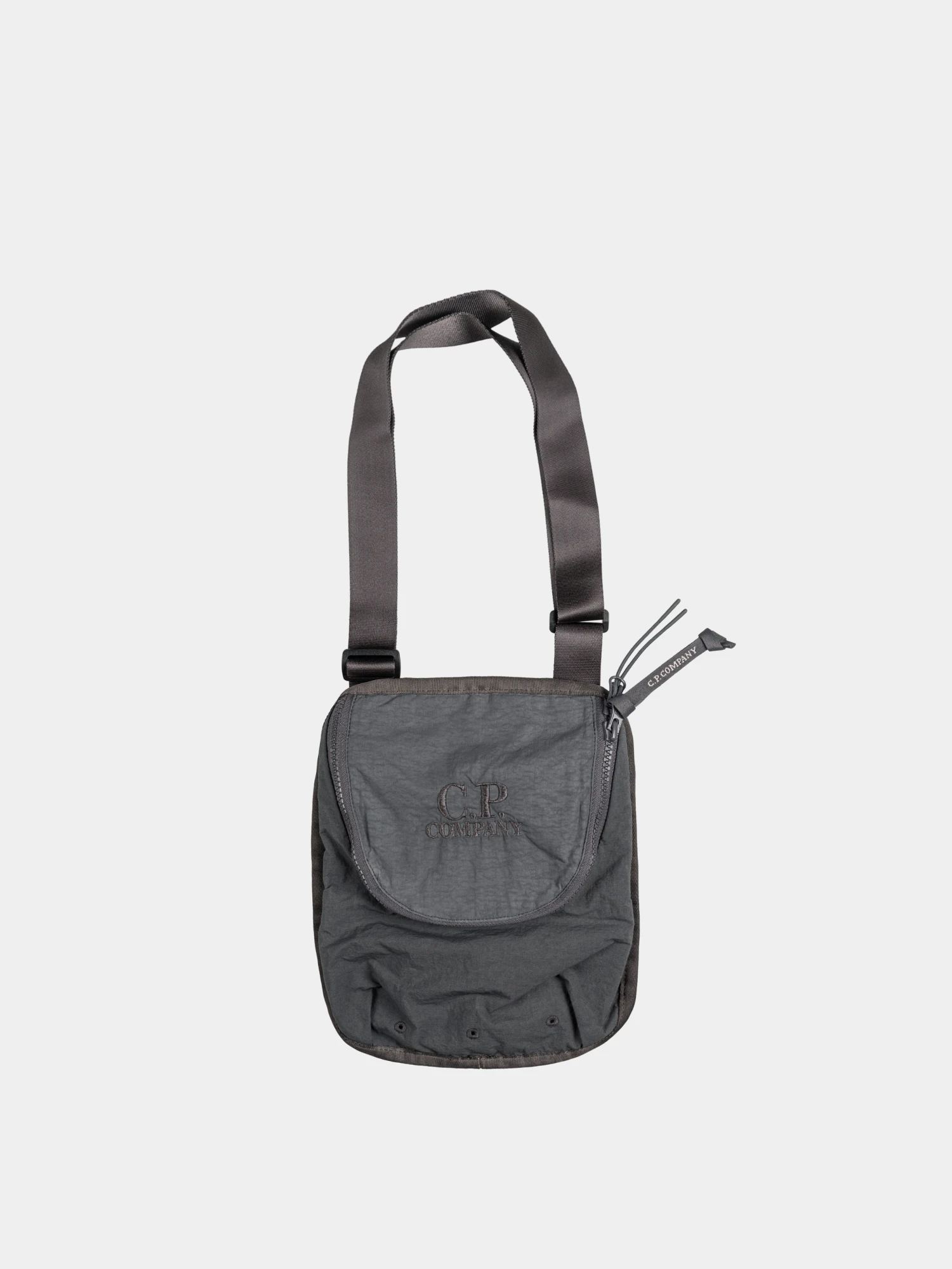 Сумка C.P. Company Plain Paper Touch Shoulder Smoked Pearl