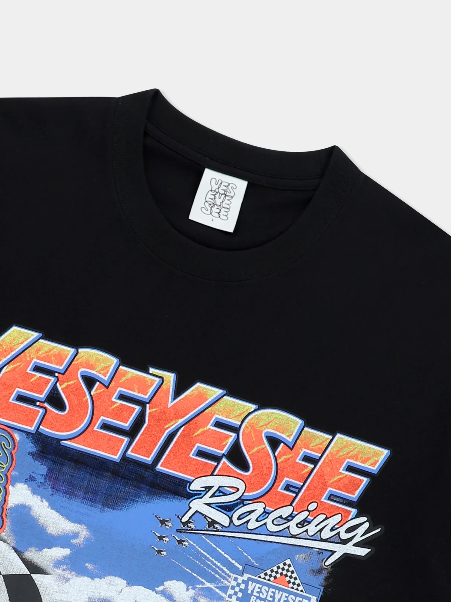 Футболка YESEYESEE Racing Tee Black