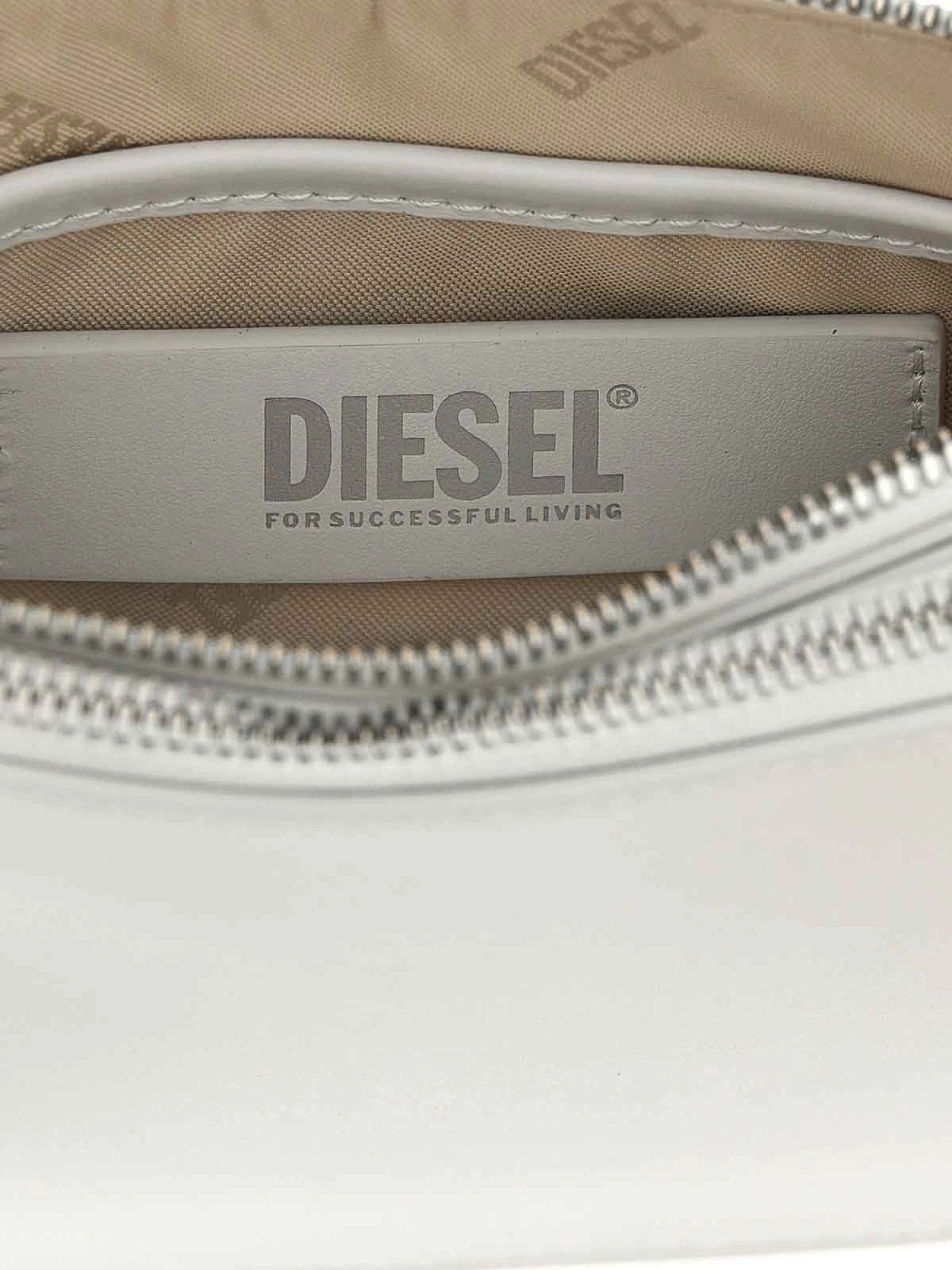 Сумка Diesel Shoulder Leather 1DR 2.0 Twin White