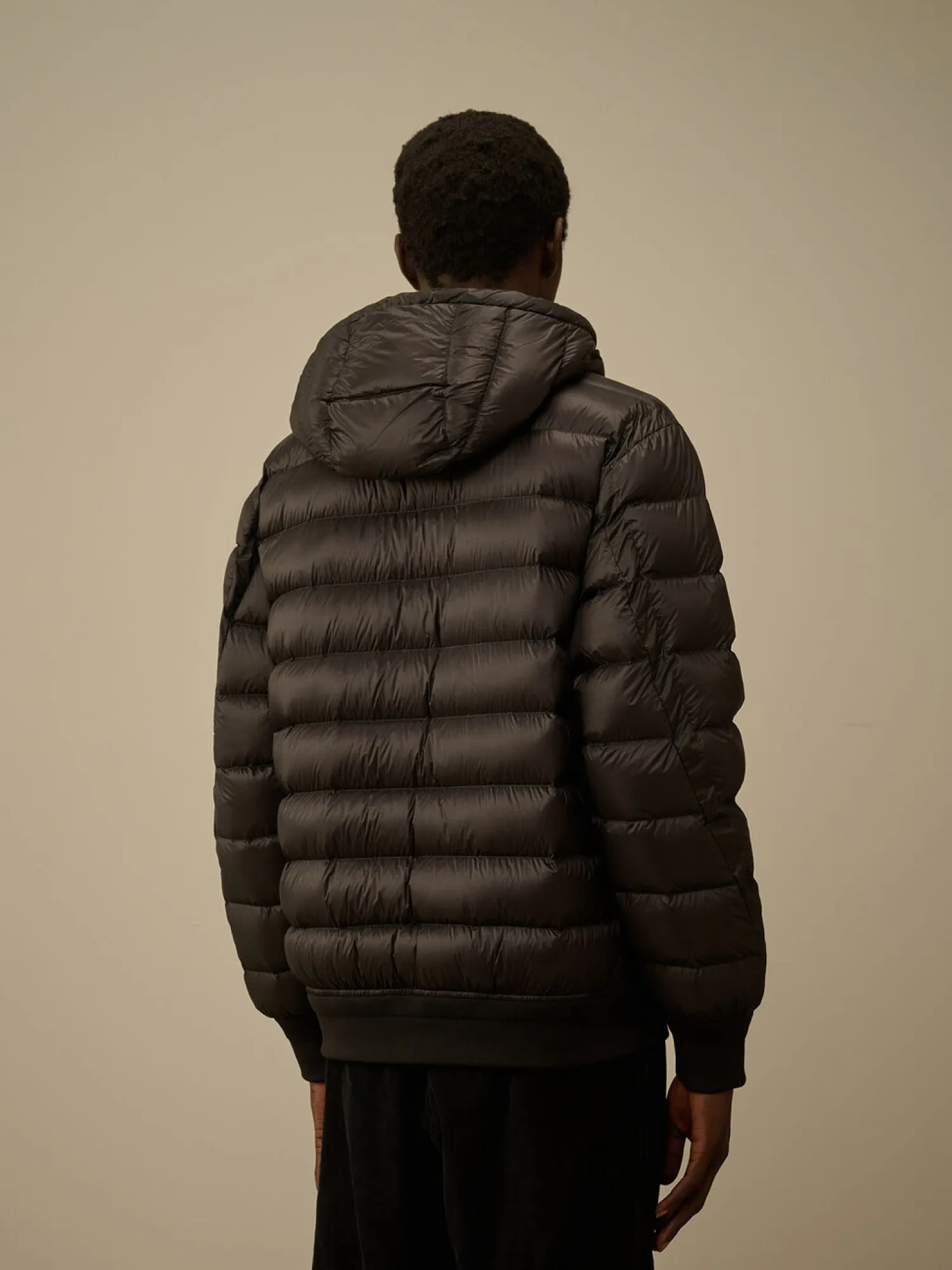 Пуховик C.P. Company D.D. Shell Hooded Down Black