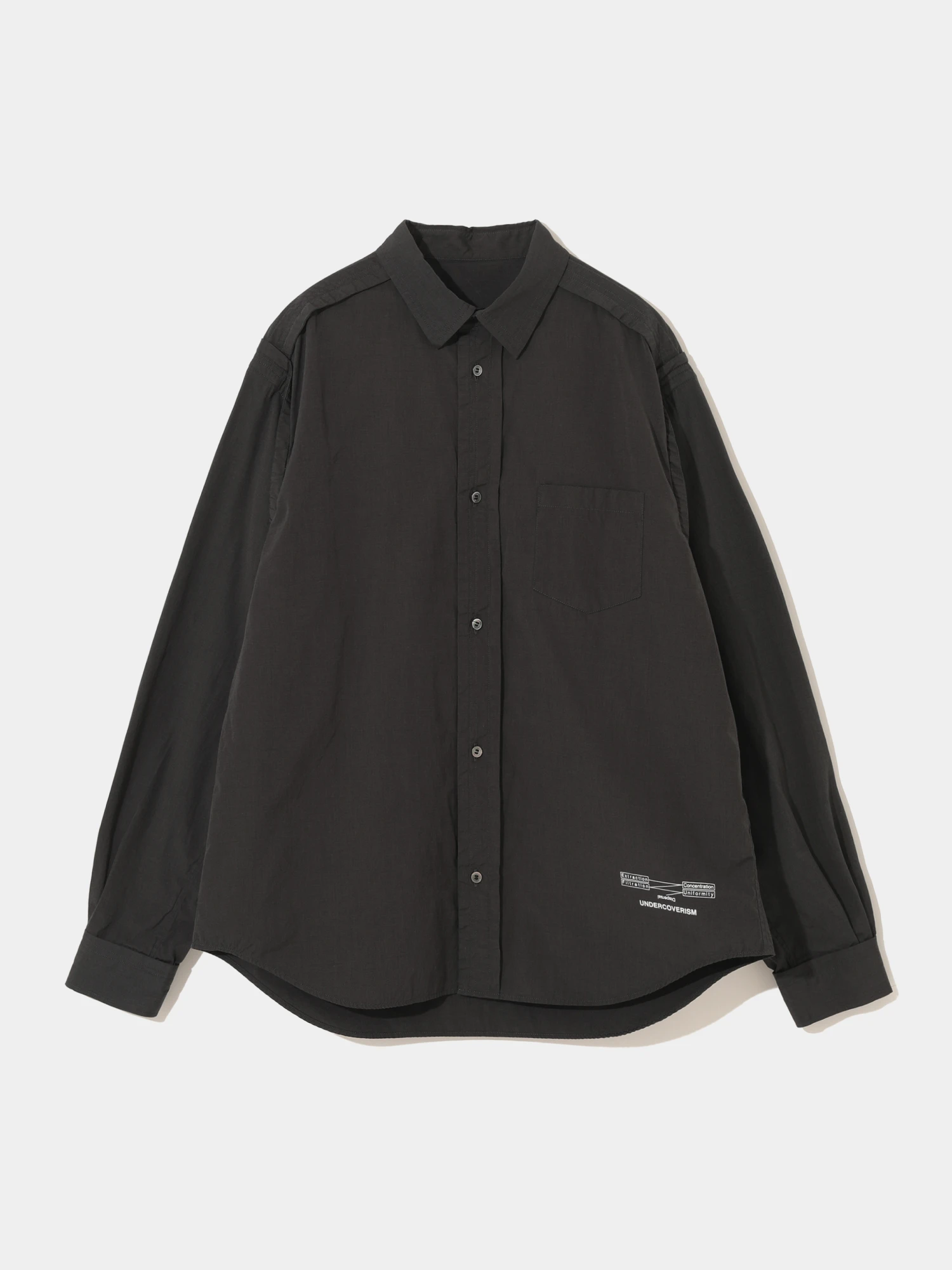 Рубашка UNDERCOVER Chambray Front Patch Charcoal