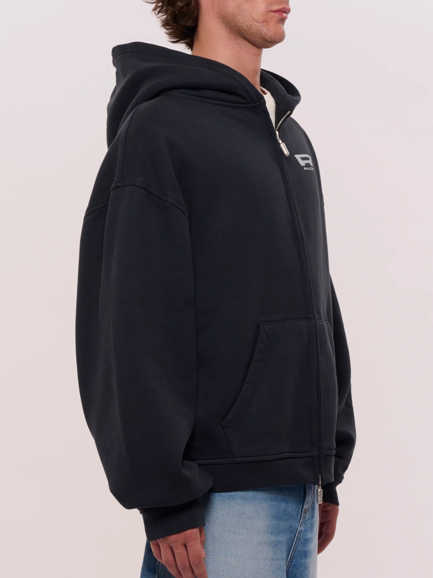 Зип-худи RHUDE Campione Full Vtg Black