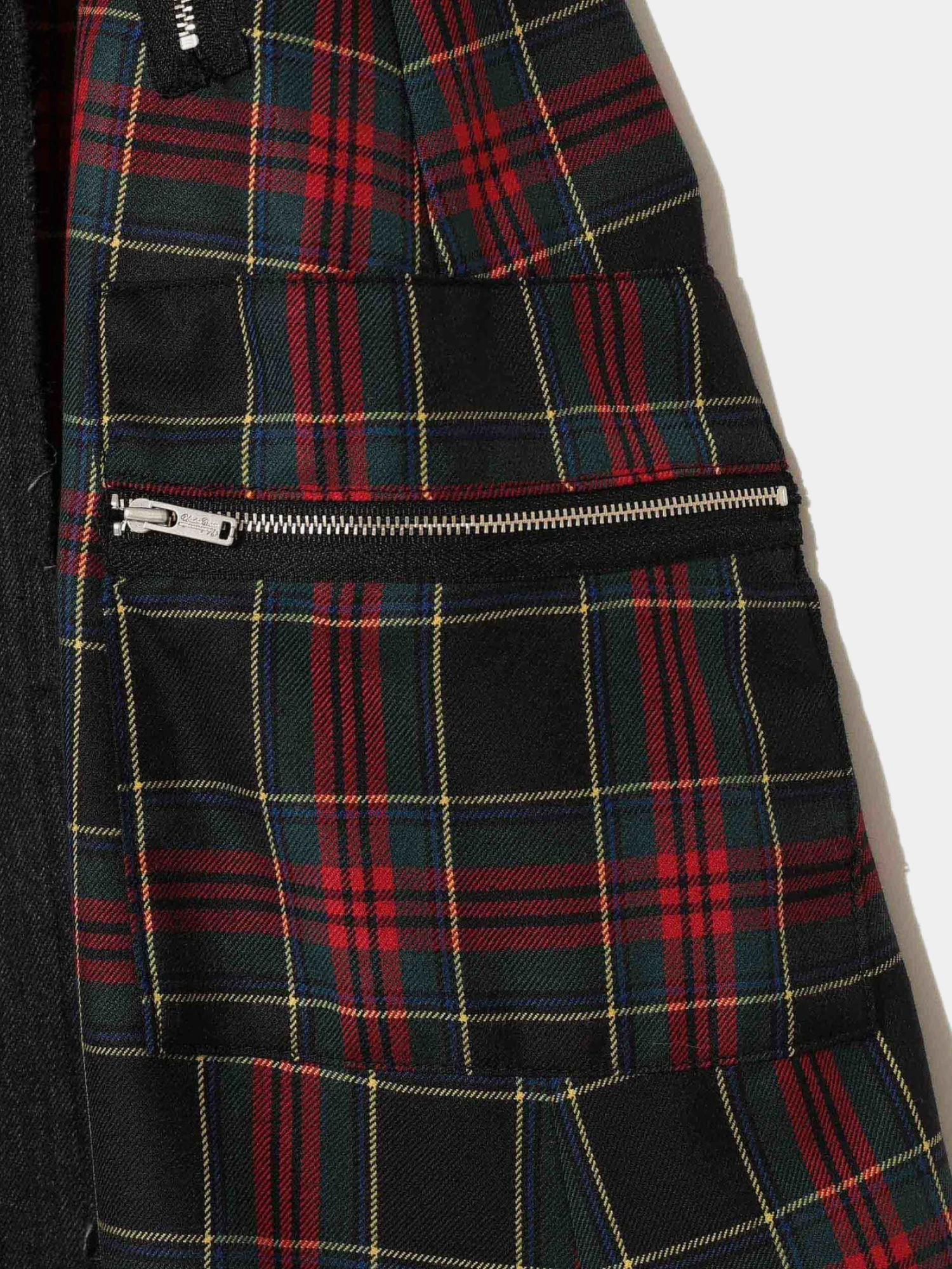 Женская юбка UNDERCOVER Tartan Denim Black