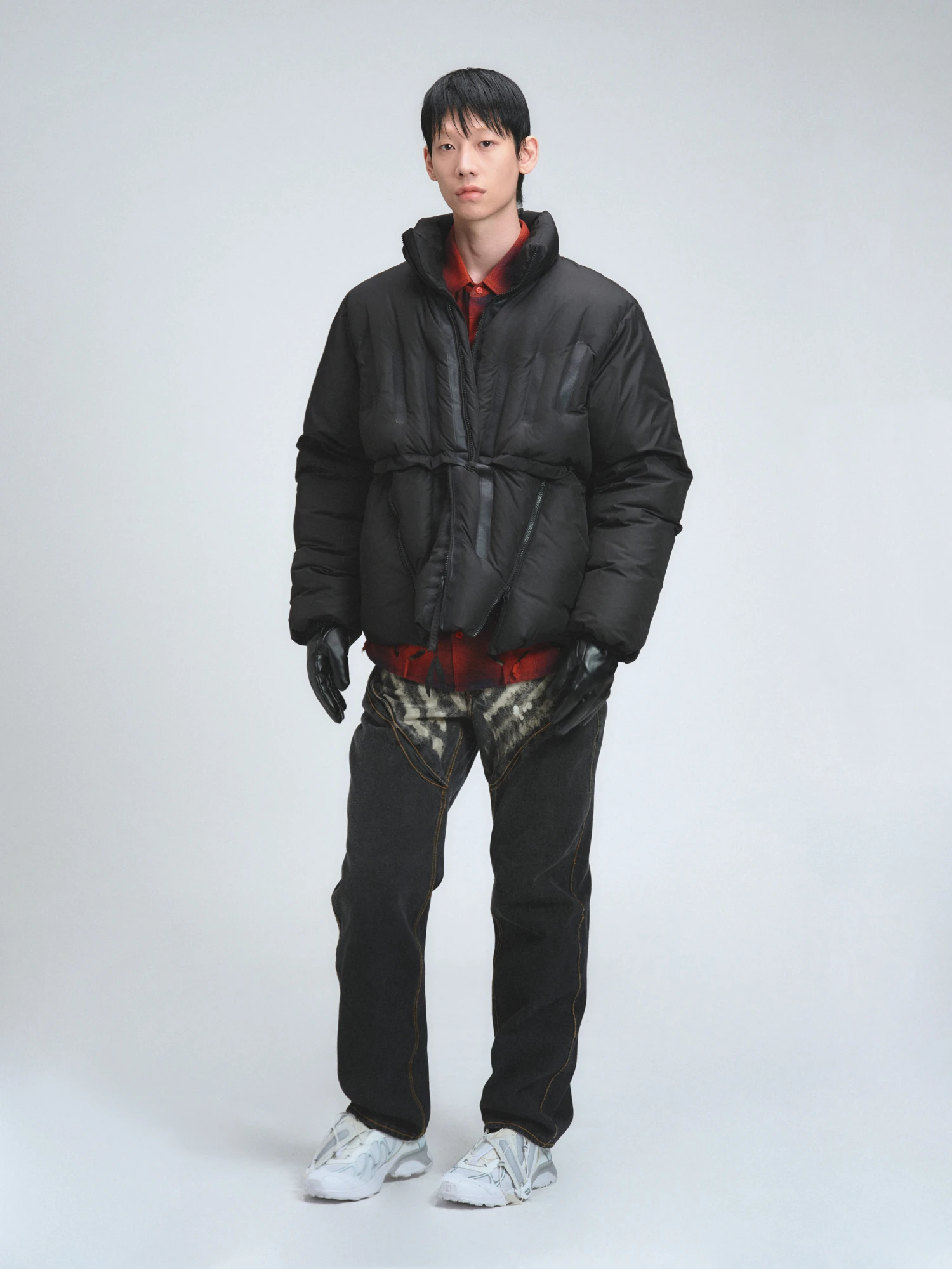 Пуховик JUNTAE KIM Seam Sealed Black
