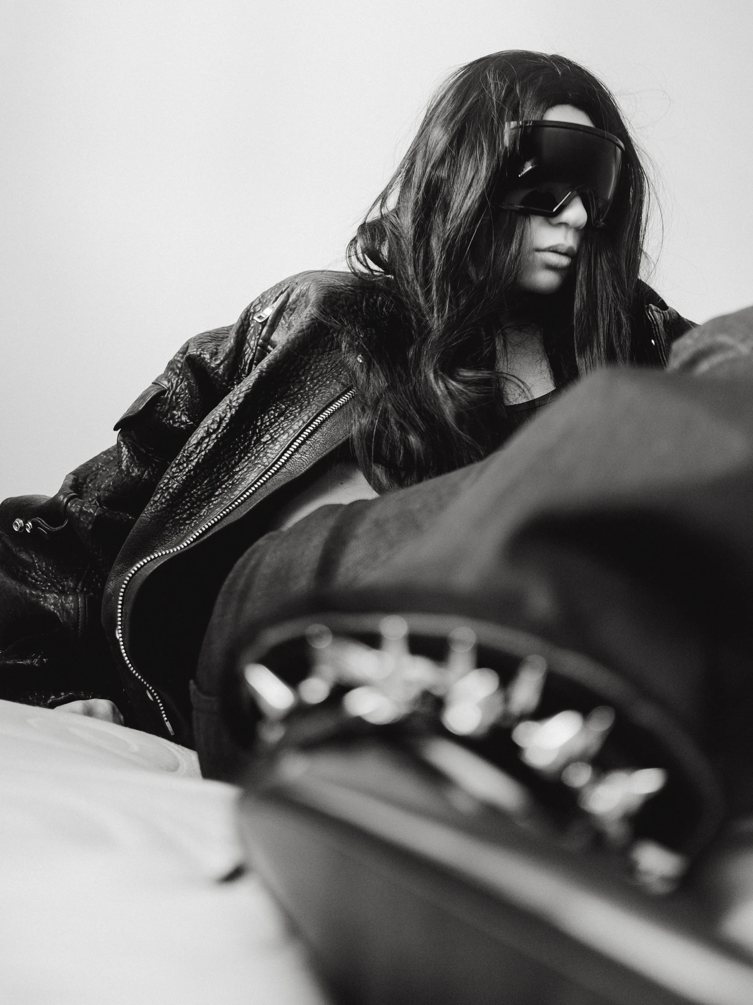 Очки RICK OWENS Drkshdw Kriester Sunglasses Black