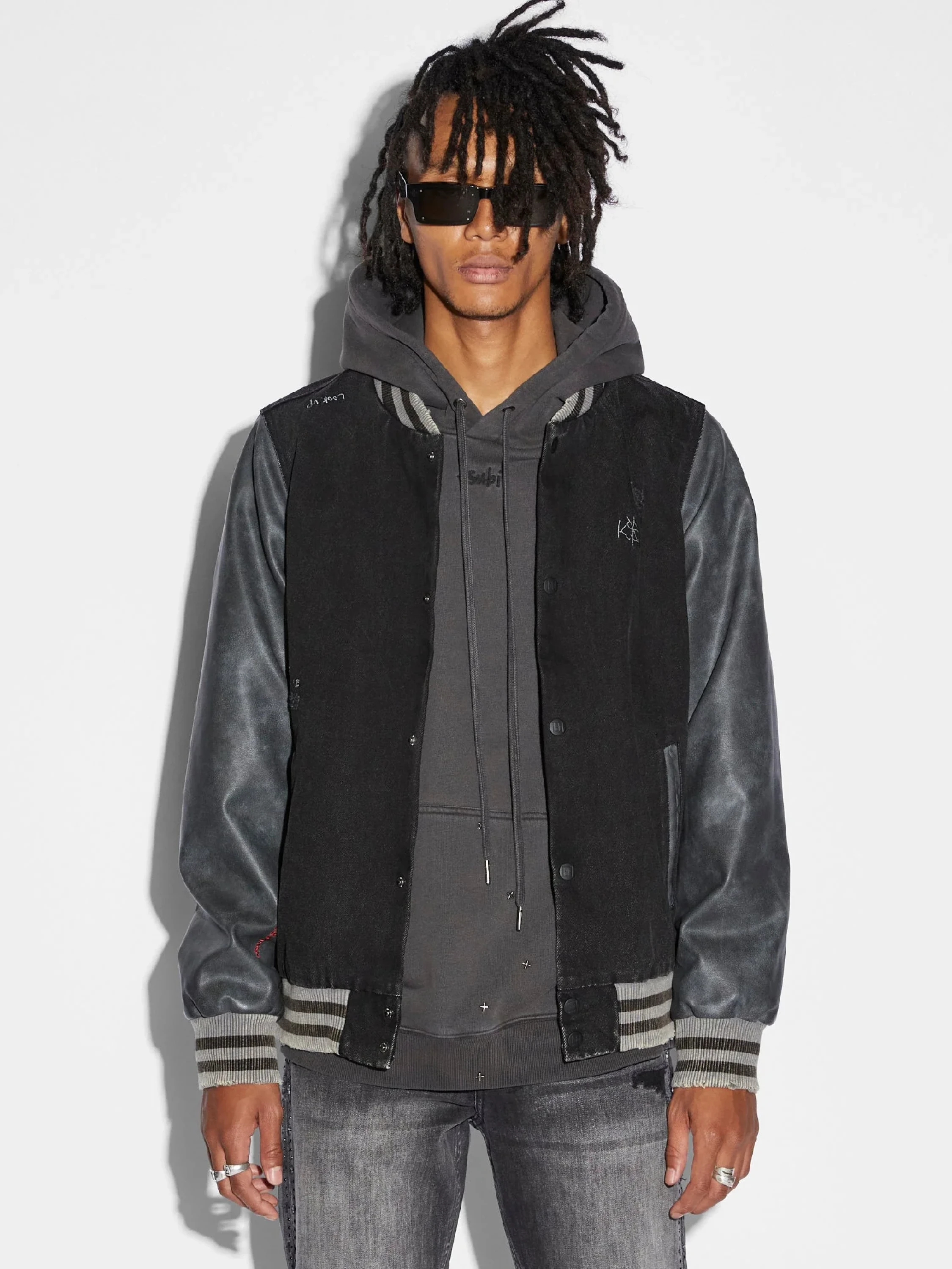Бомбер Ksubi Skribed King Jacket Black