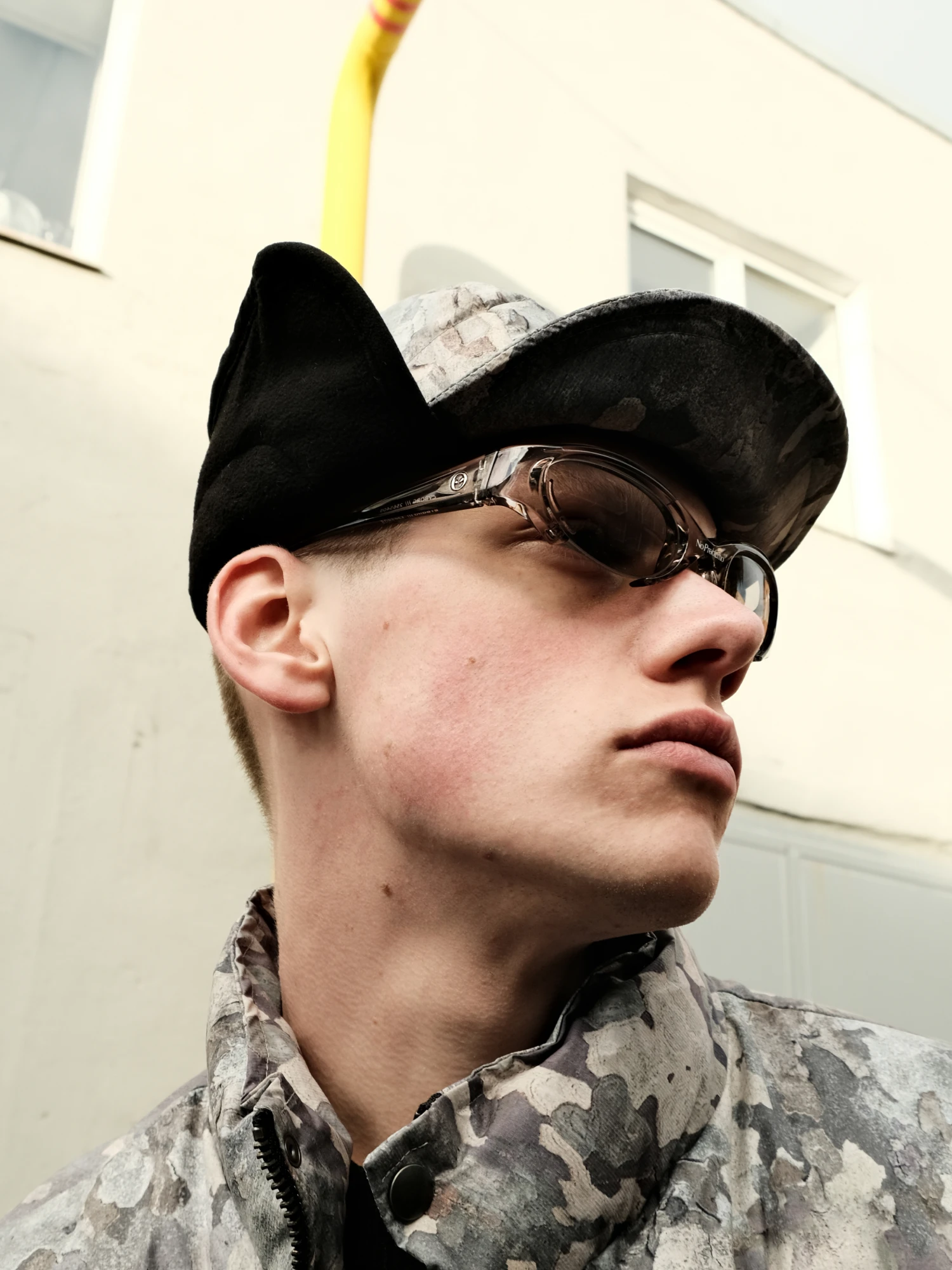 Очки NO PROBLEMO x LE SPECS Cyborg Smoke/Smoke Tint