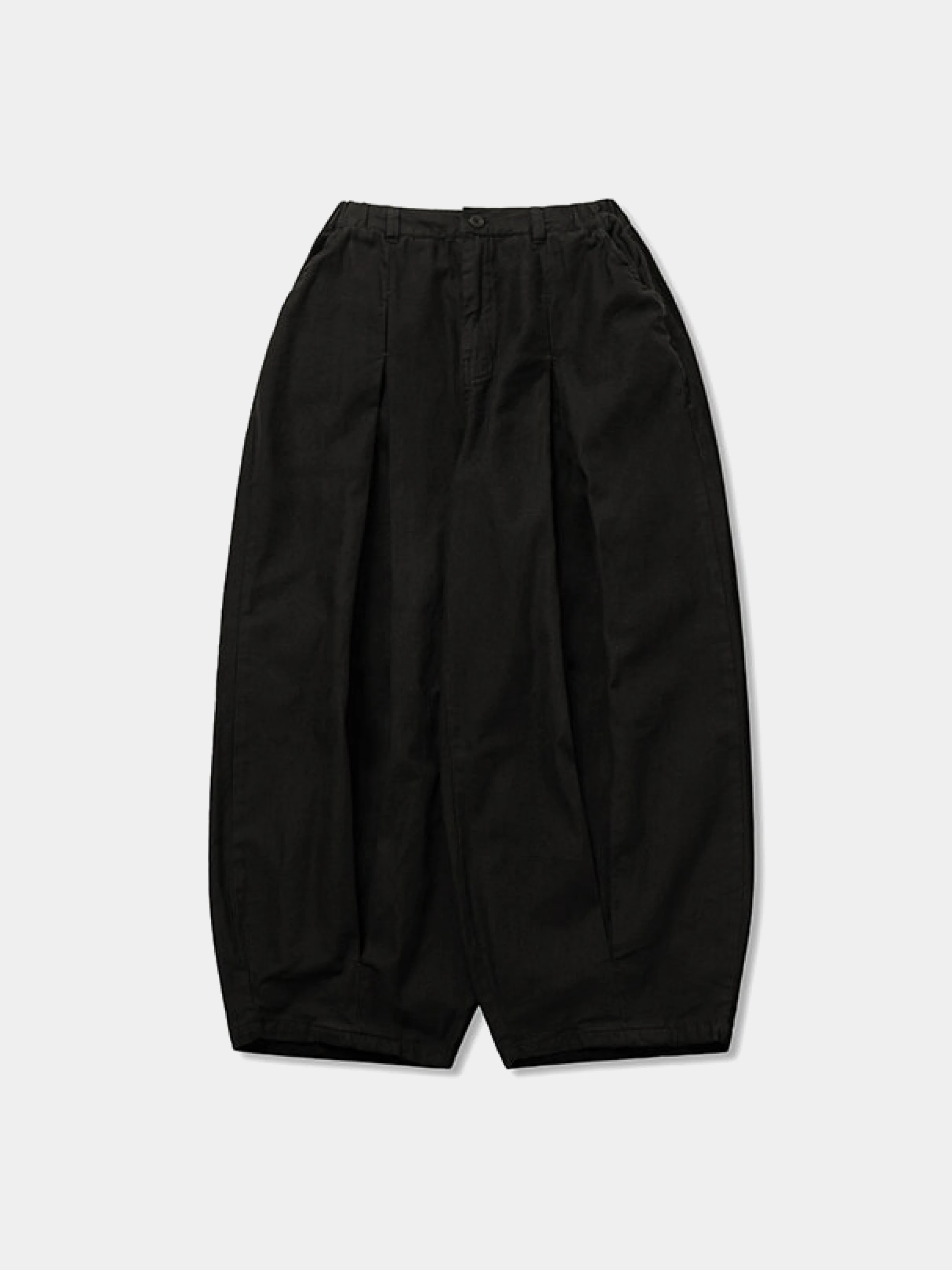 Брюки ANGLAN Long Tuck Wing Balloon Pants Black