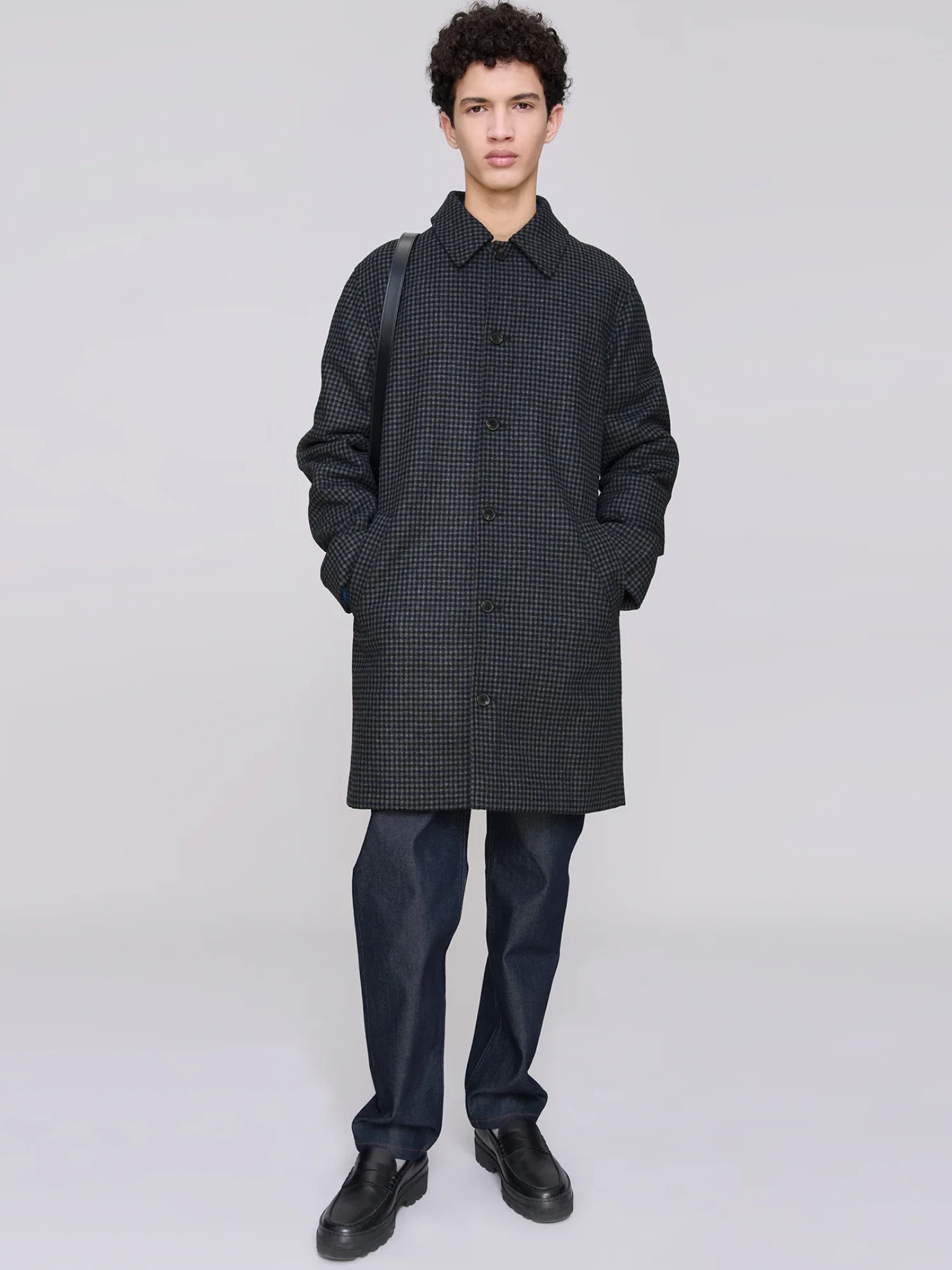 Пальто A.P.C. Paul Mac Anthracite