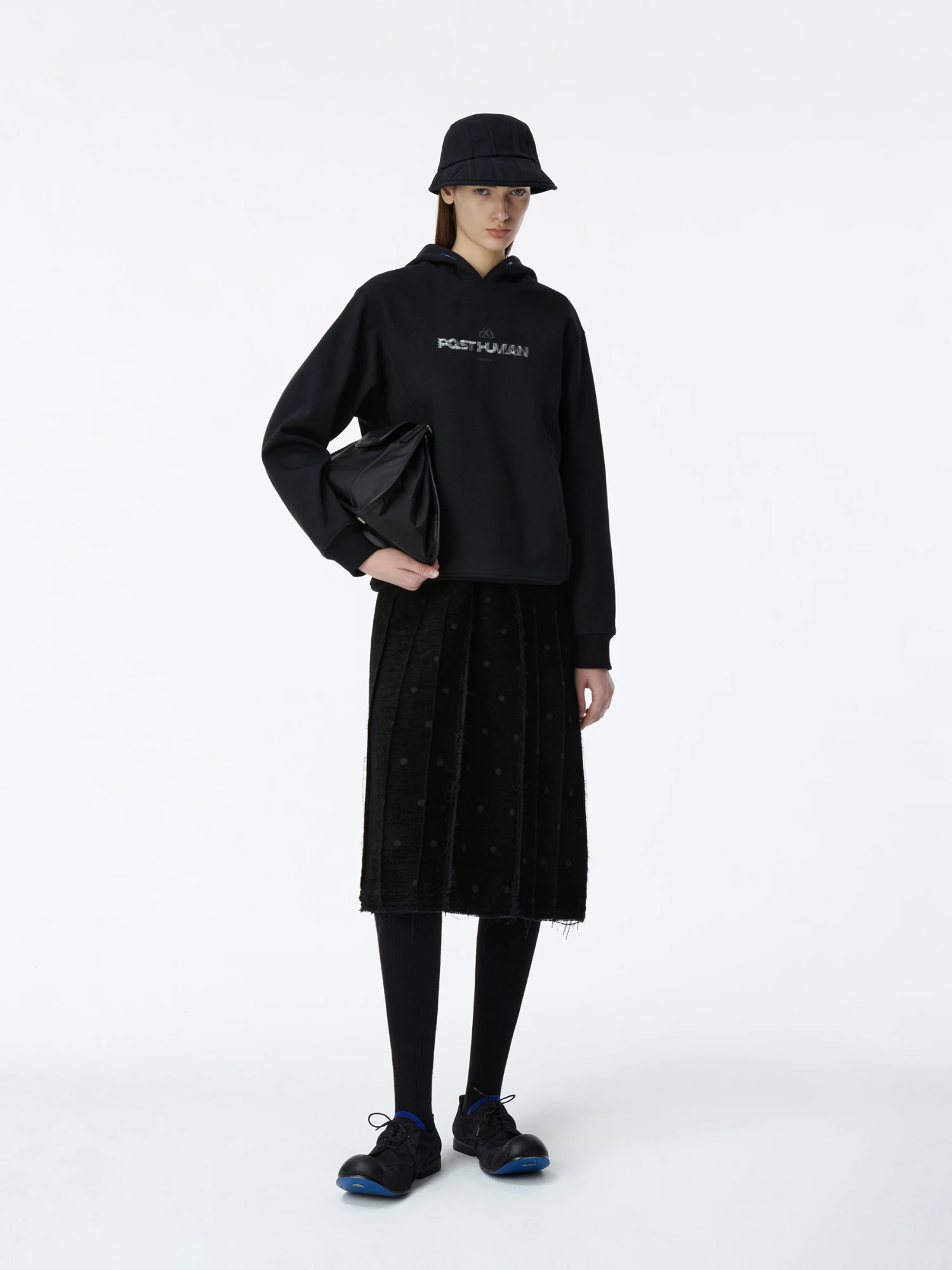 Худи ADERERROR Post Human Hoodie Product. 26 Black