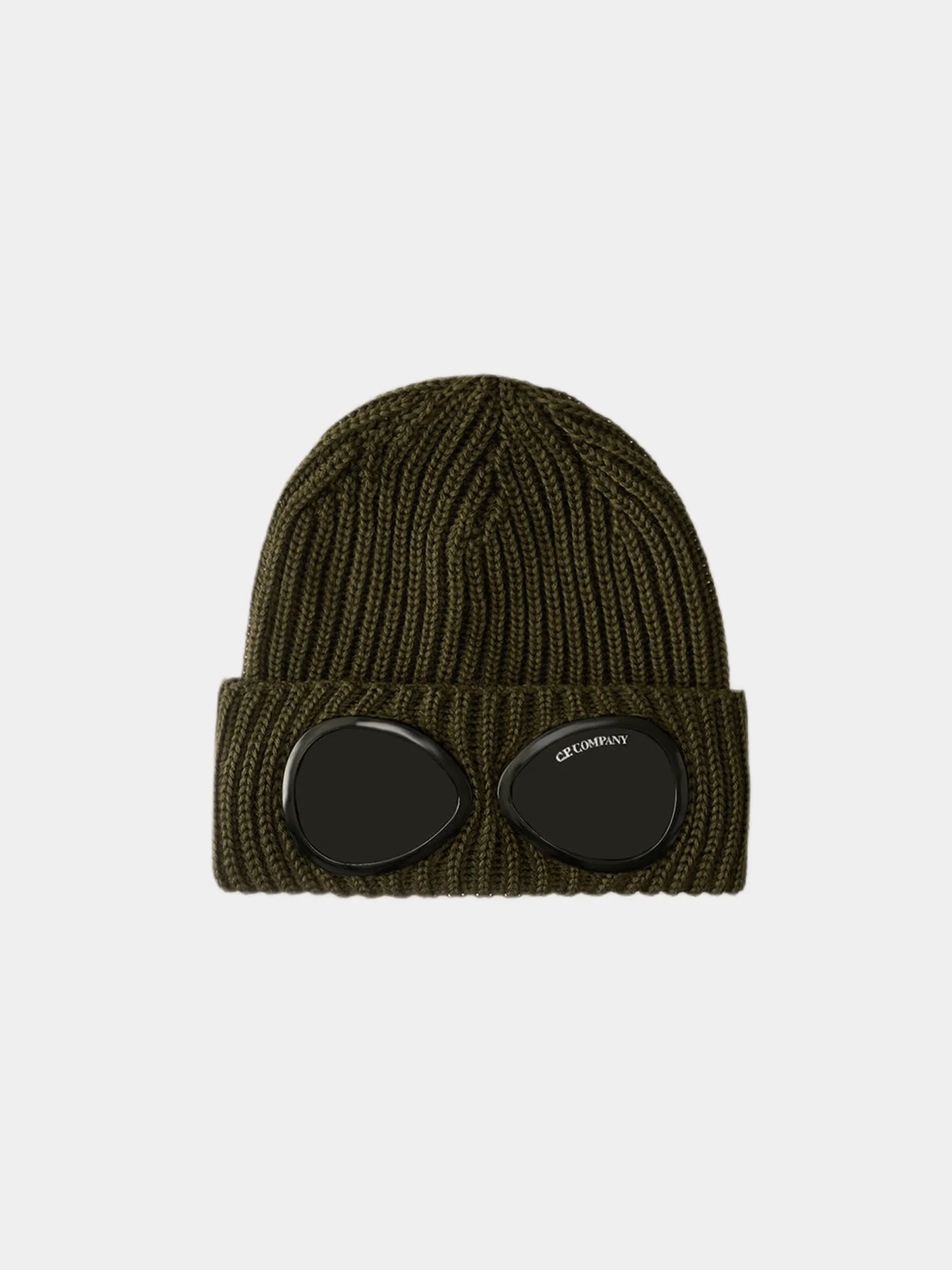 Шапка C.P. Company Extrafine Merino Wool Goggle Ivy Green