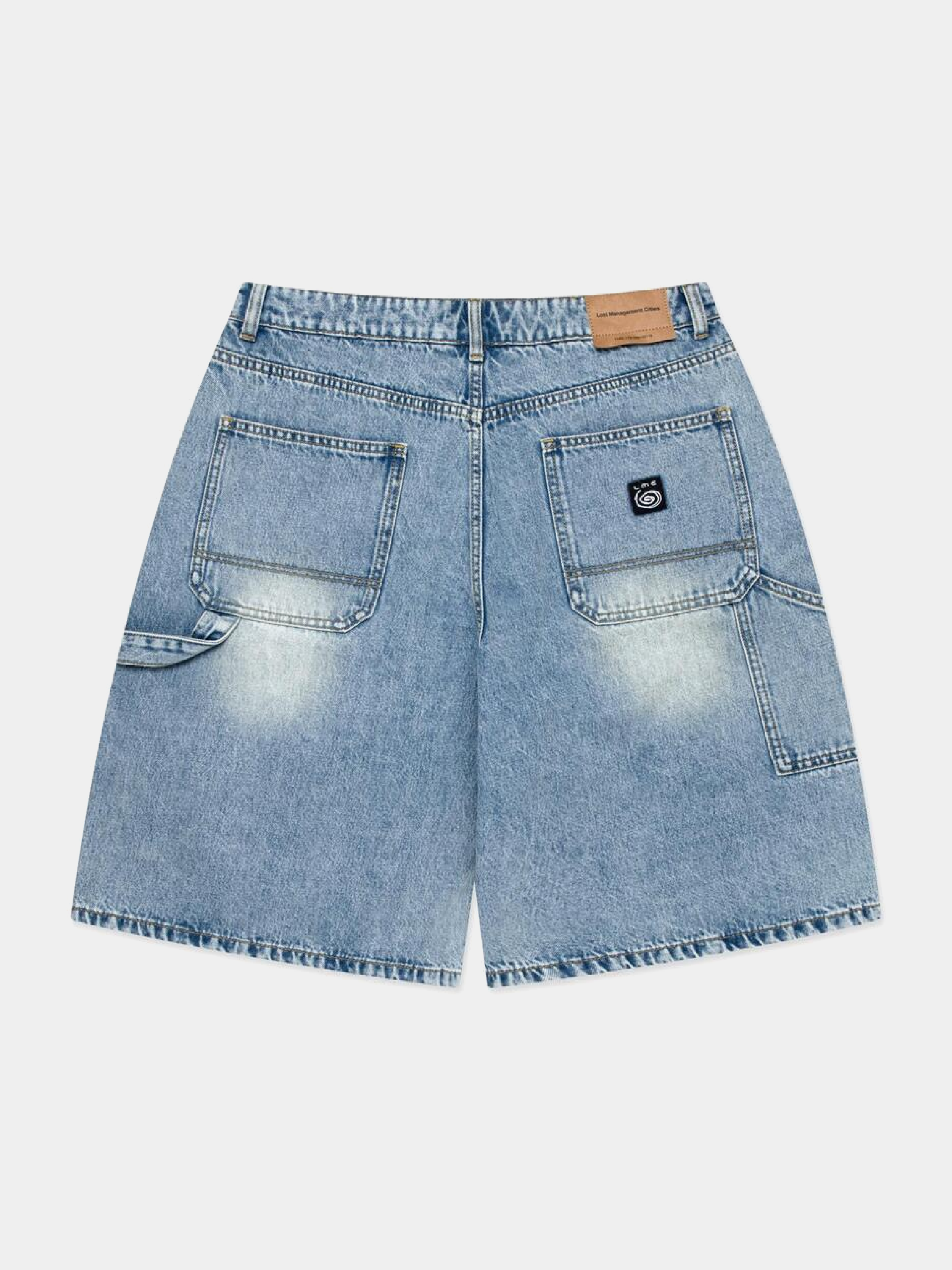 Шорты LMC Brush Washed Denim Carpenter Light Blue
