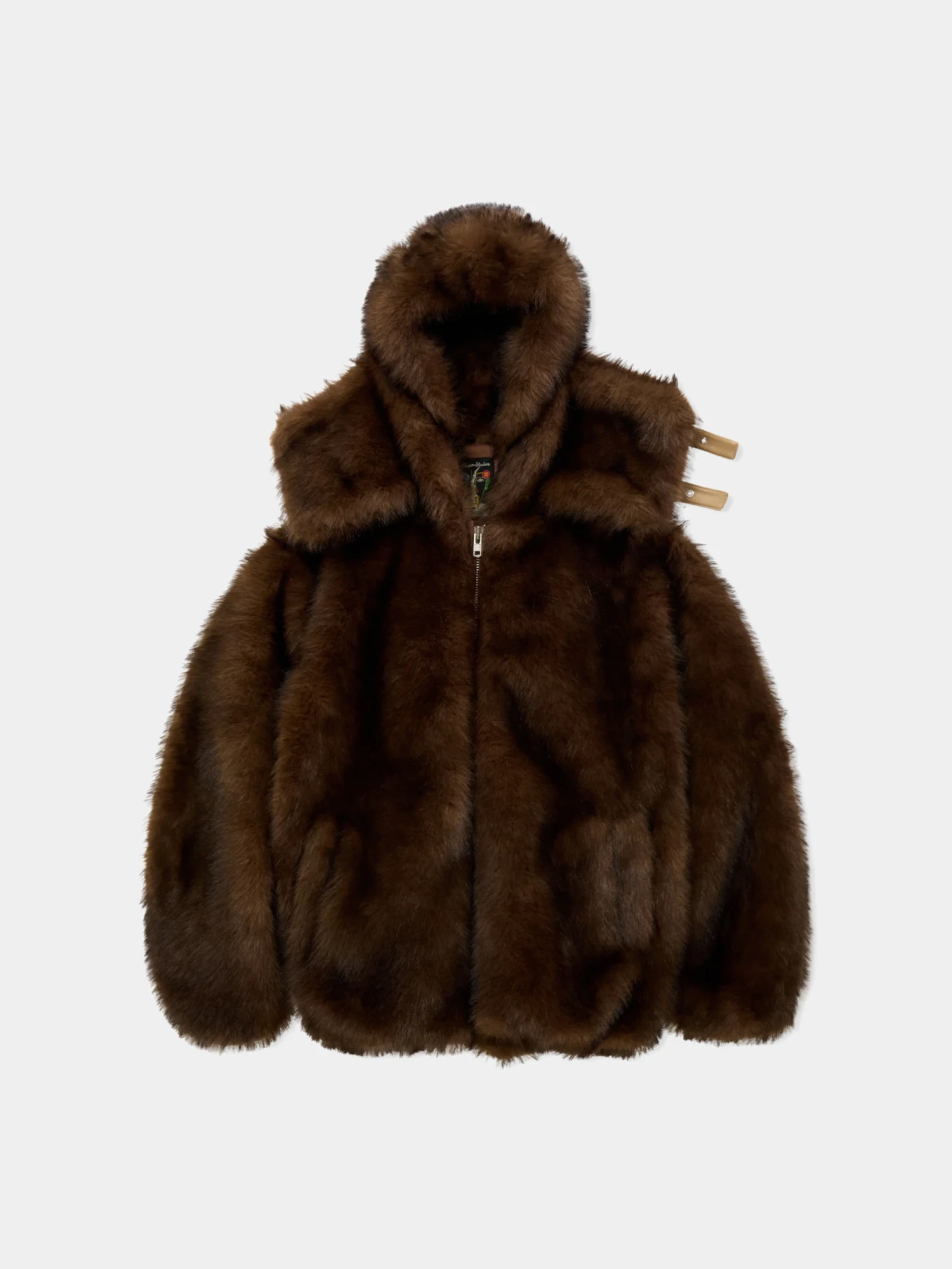 Шуба KidSuper Fur Brown