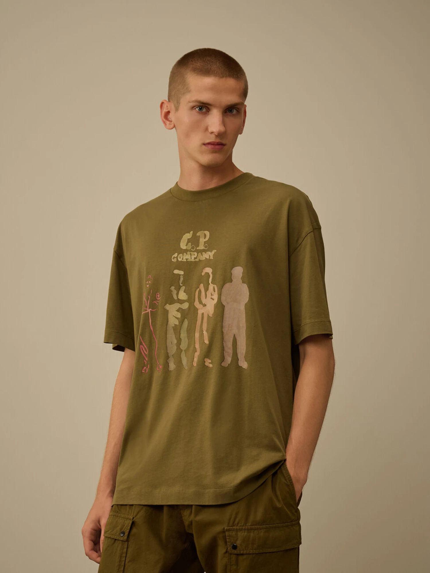 Футболка C.P. Company 30/1 Jersey British Sailor Capers