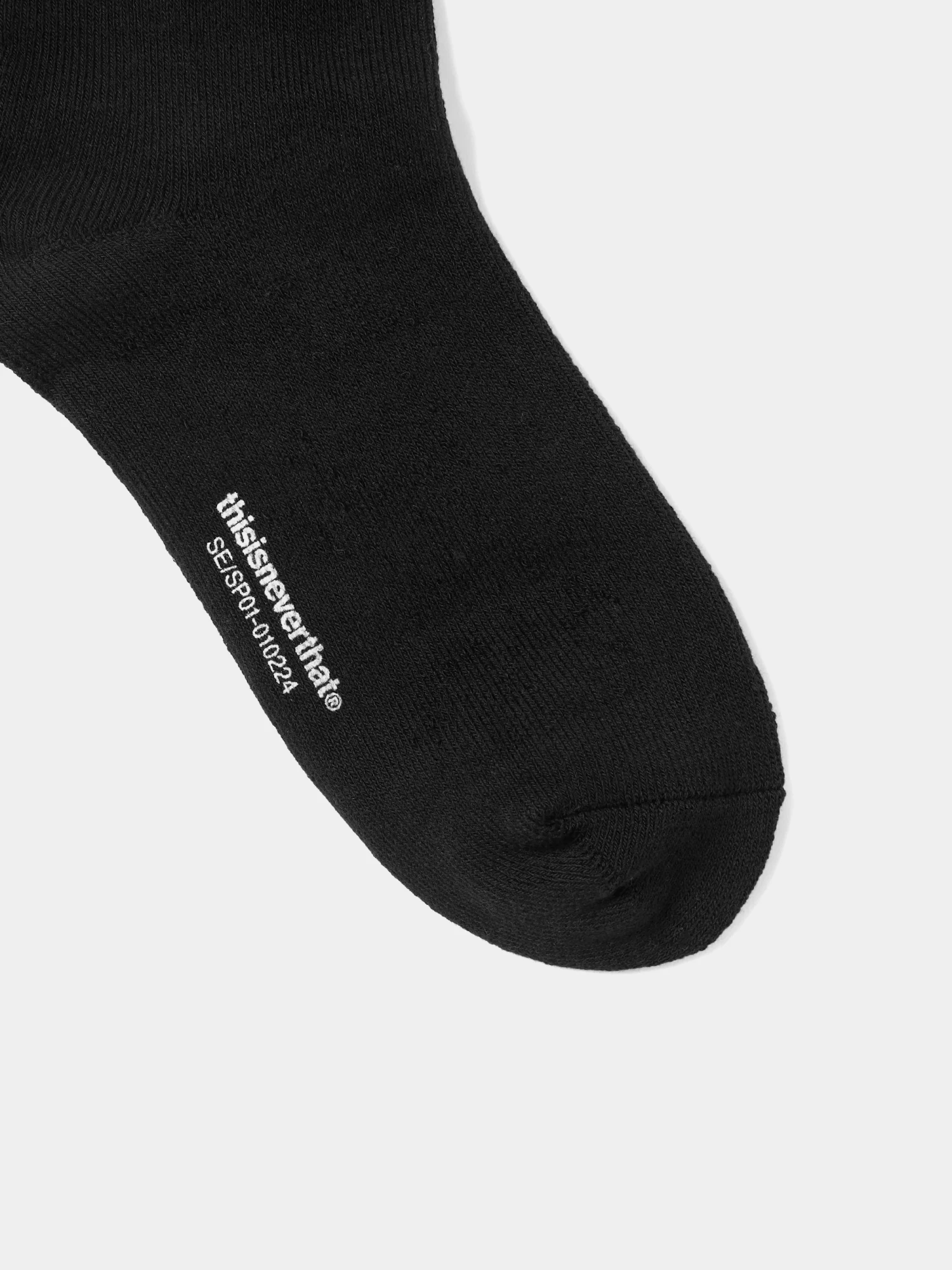 Носки thisisneverthat Soft Socks 2Pack Black