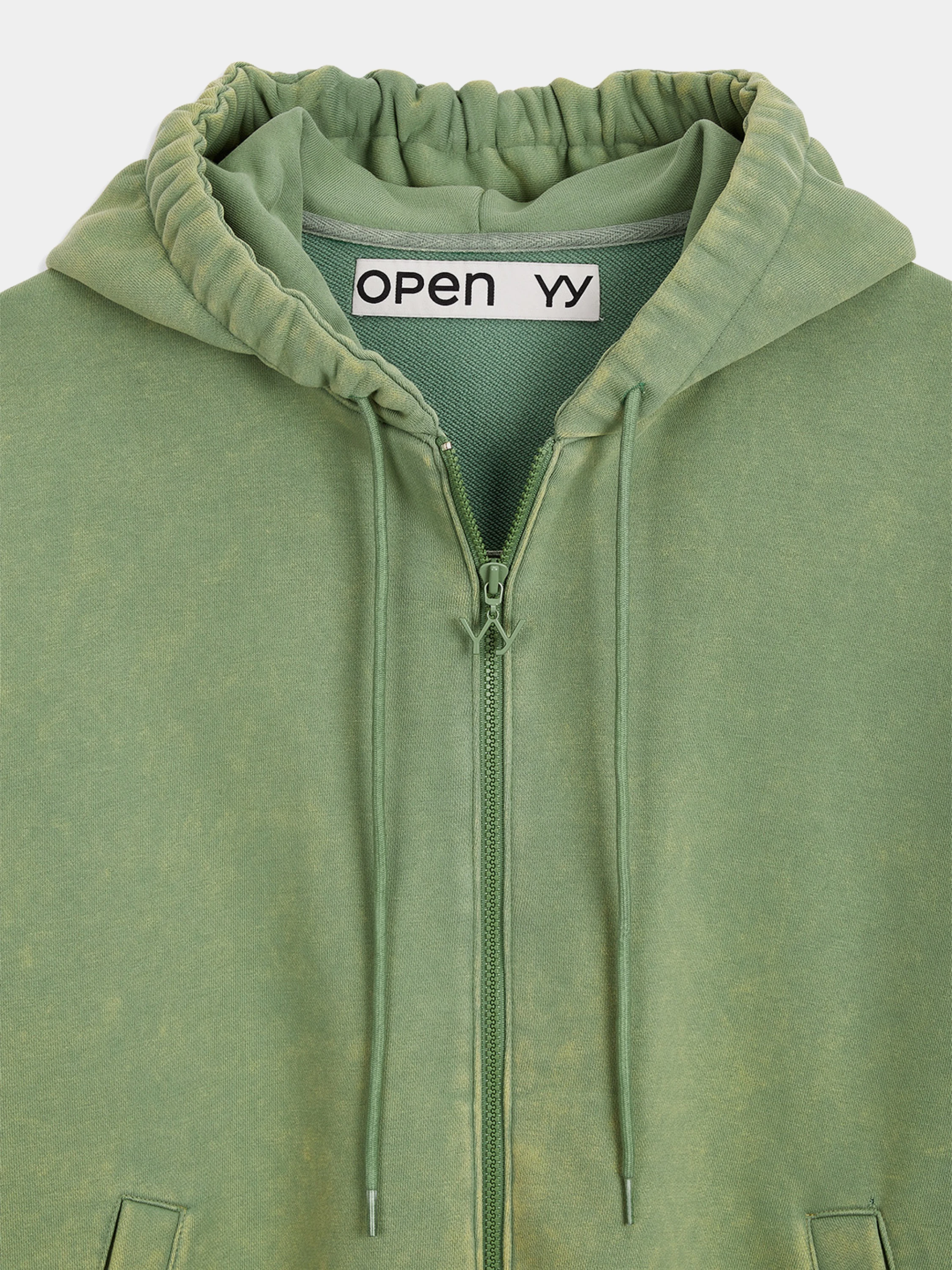 Худи OPEN YY Wide Box Hoodie Green