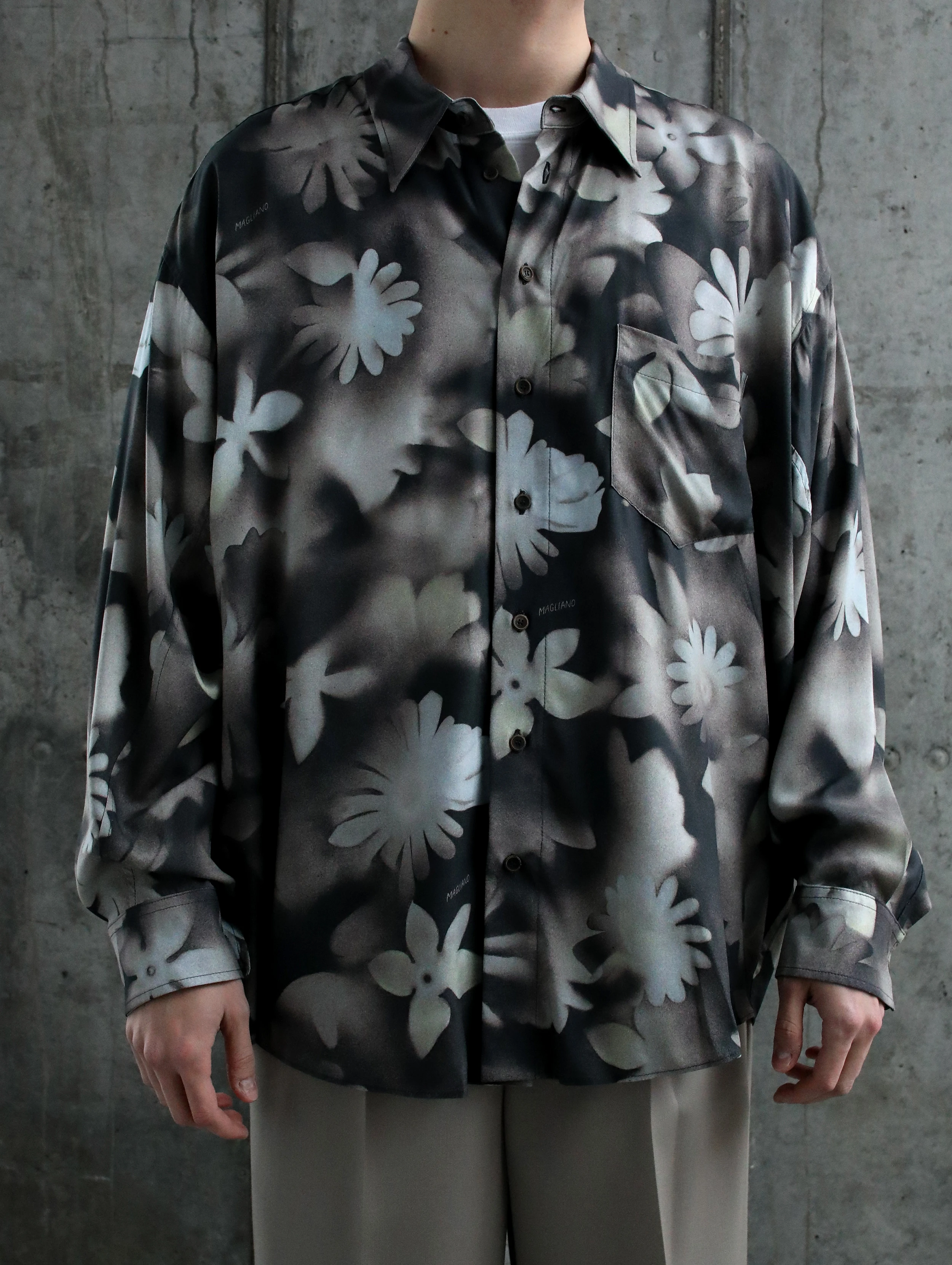 Рубашка Magliano Curie Ray Flowers Print