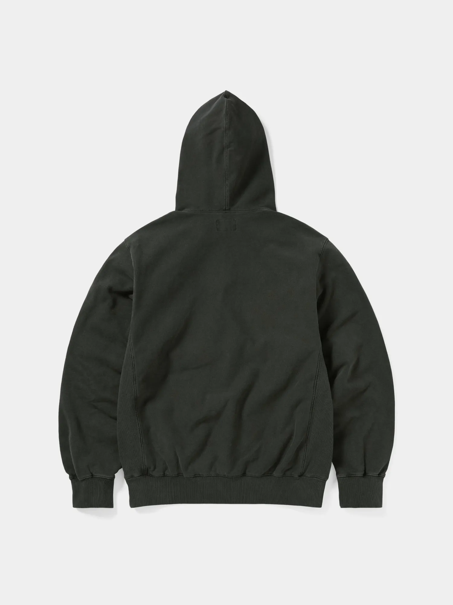 Худи thisisneverthat Overdyed Embroidery Charcoal