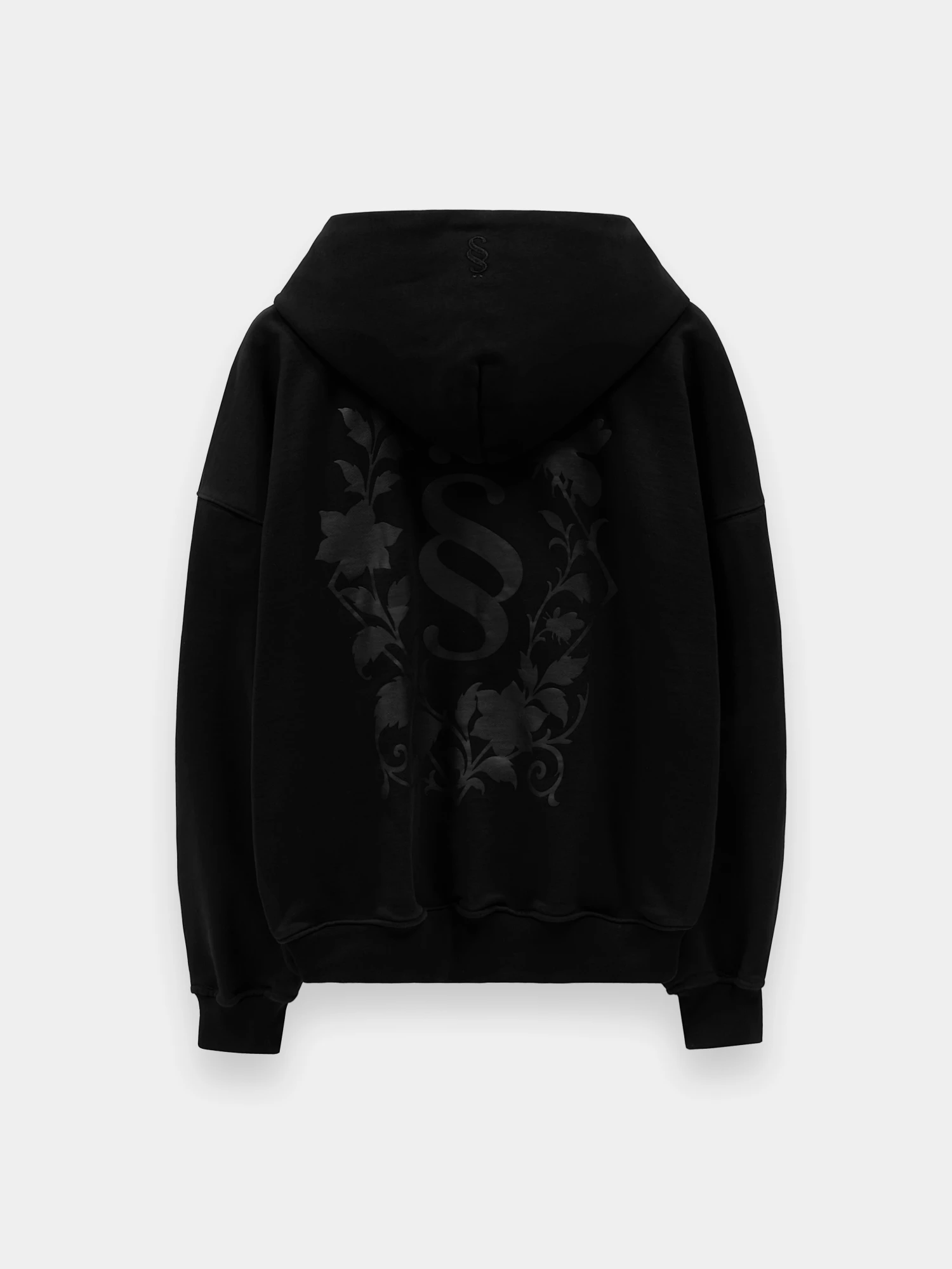 Зип-худи Studio Slow x ÖMANKÖ Logo Hoodie Black