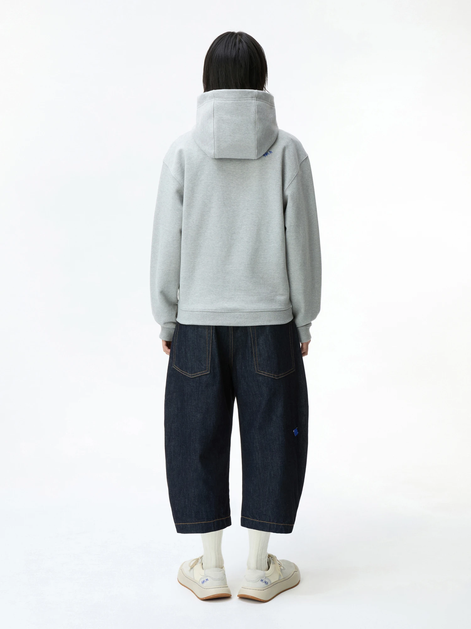 Худи ADERERROR Edca Product. 39 Grey