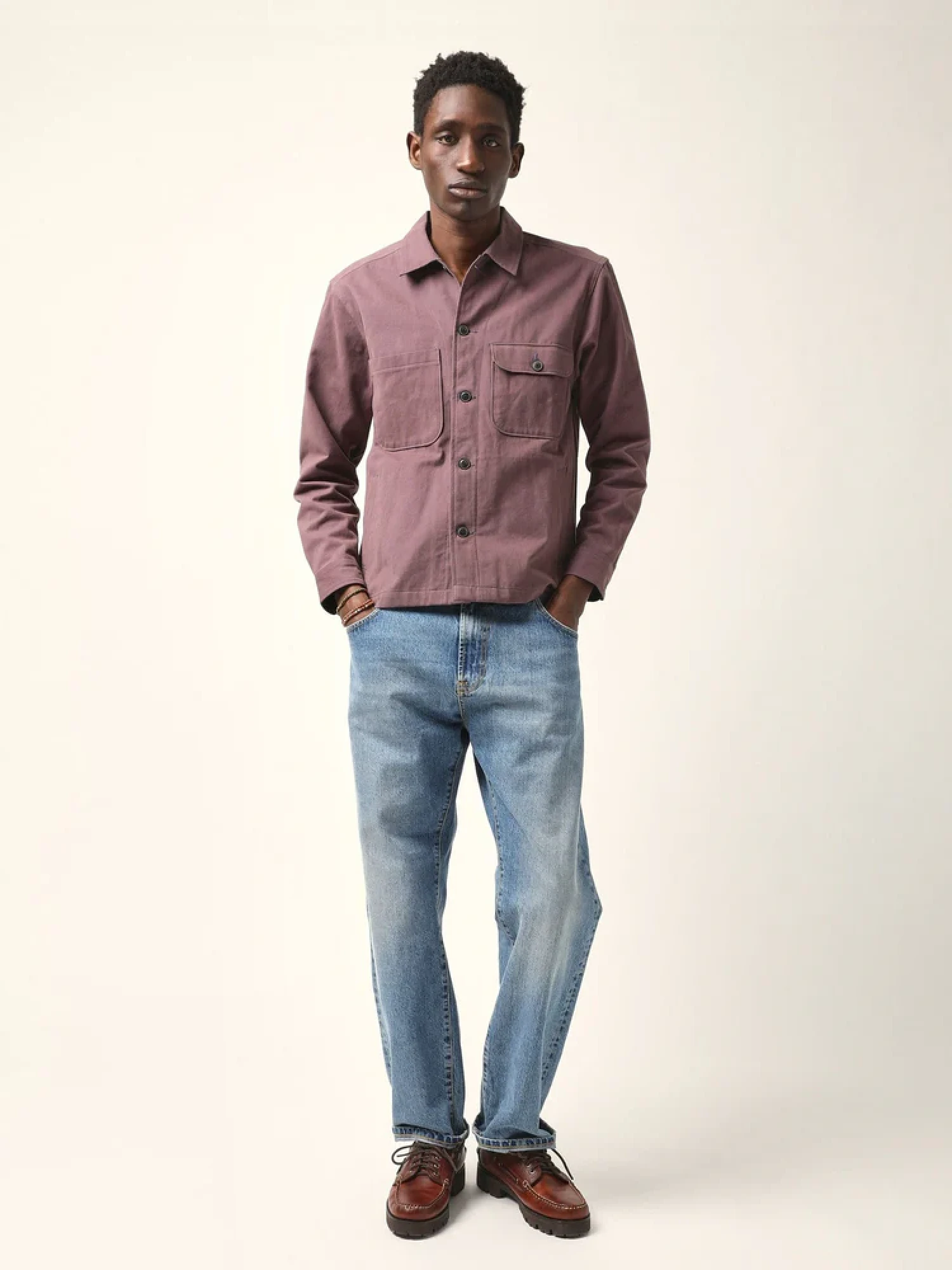 Овершот Corridor Heavy Twill Military Purple