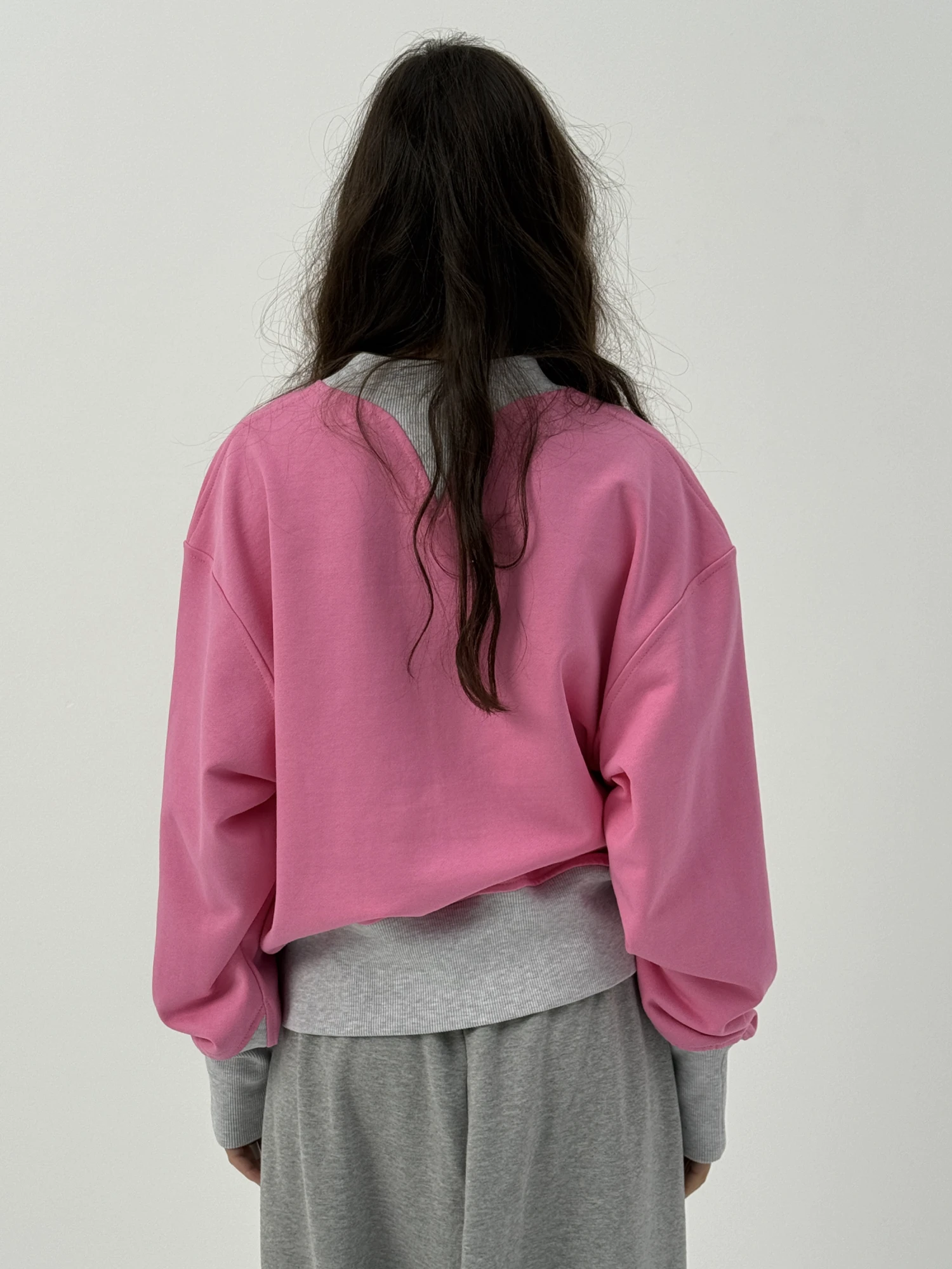 Свитшот Siniy Vsadnik Tiger Sweatshirt Pink/Melange