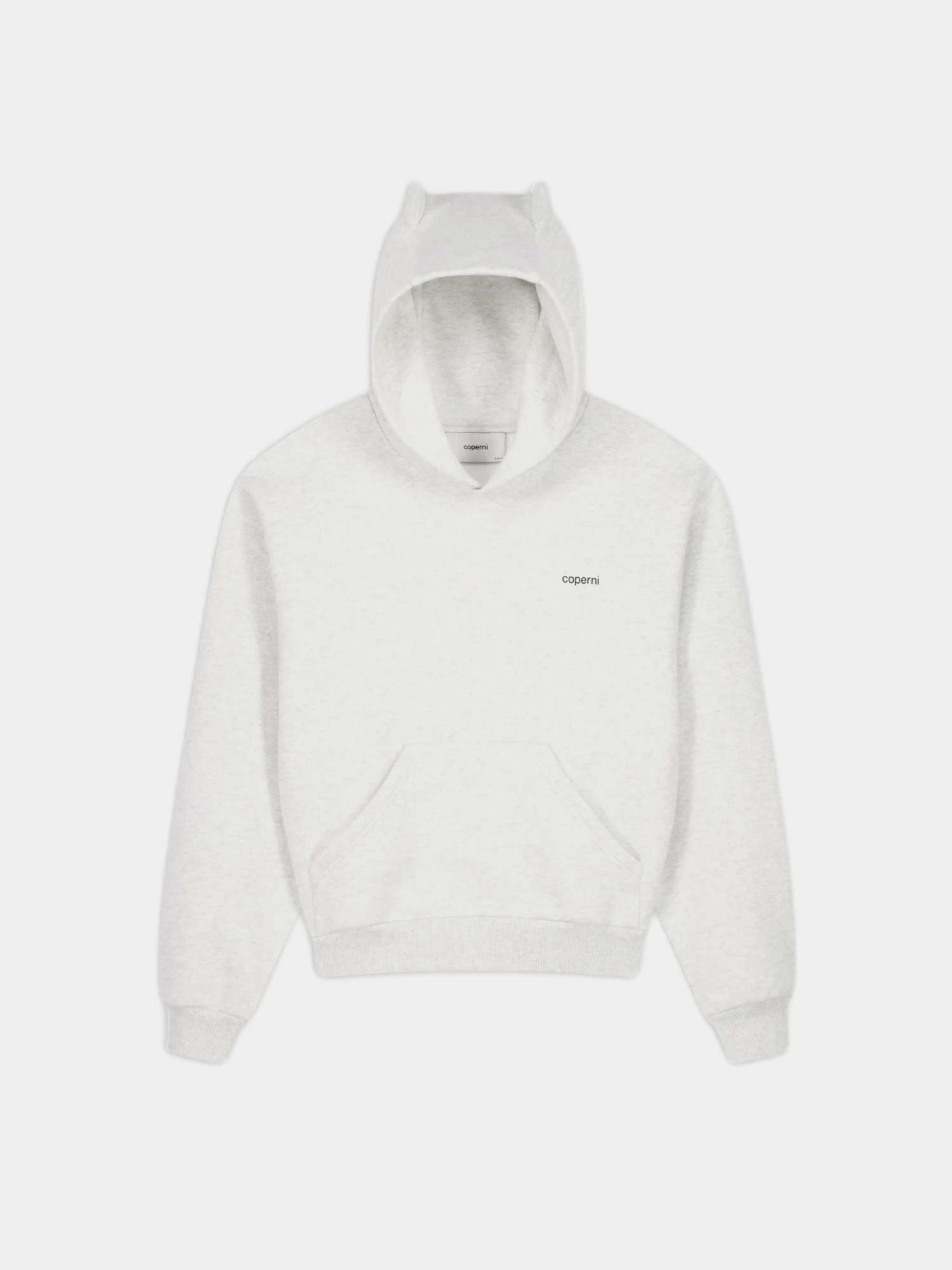 Худи Coperni Horn Hoodie Grey/Black