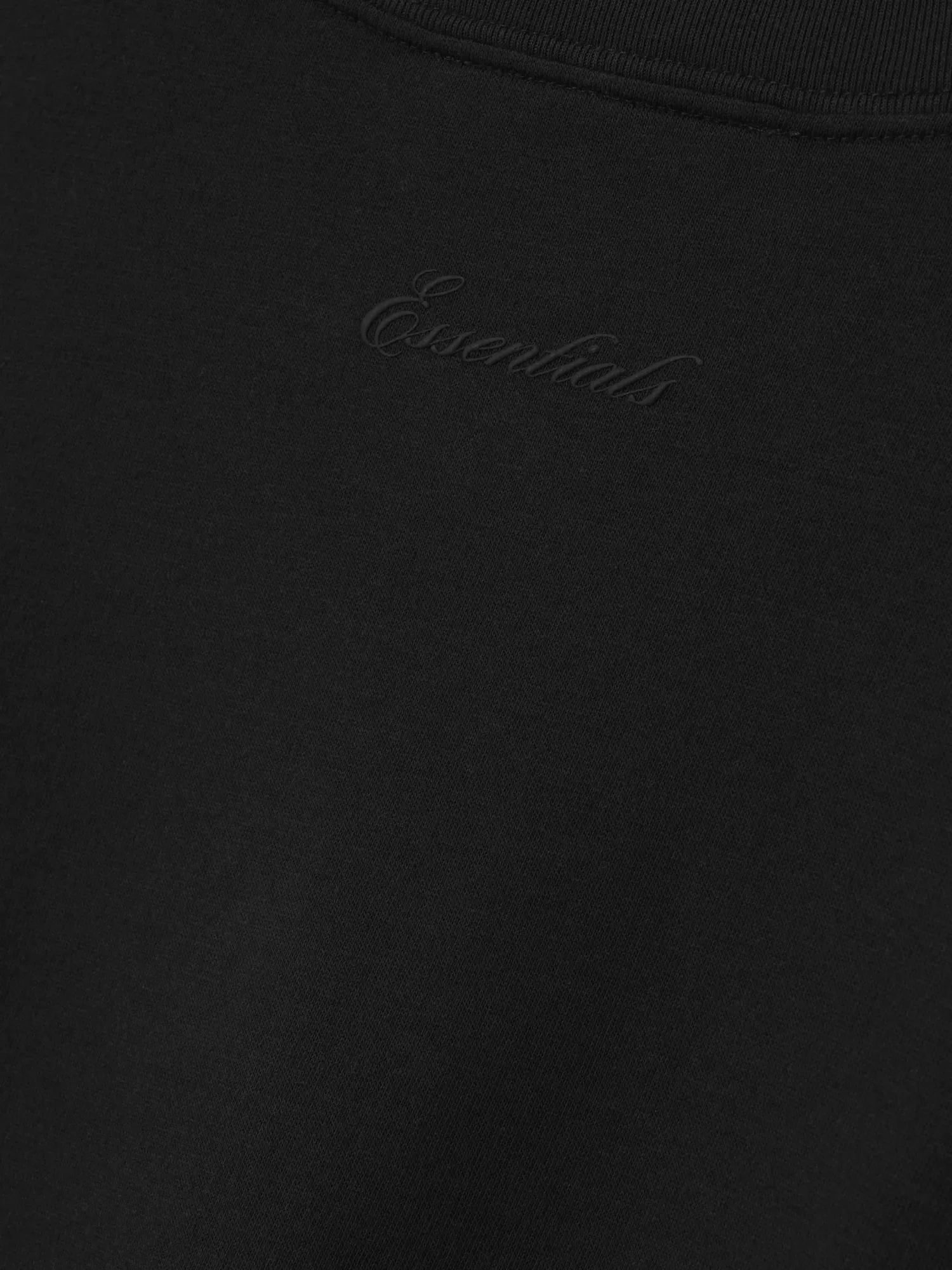 Футболка Fear of God ESSENTIALS Signature Vintage Black