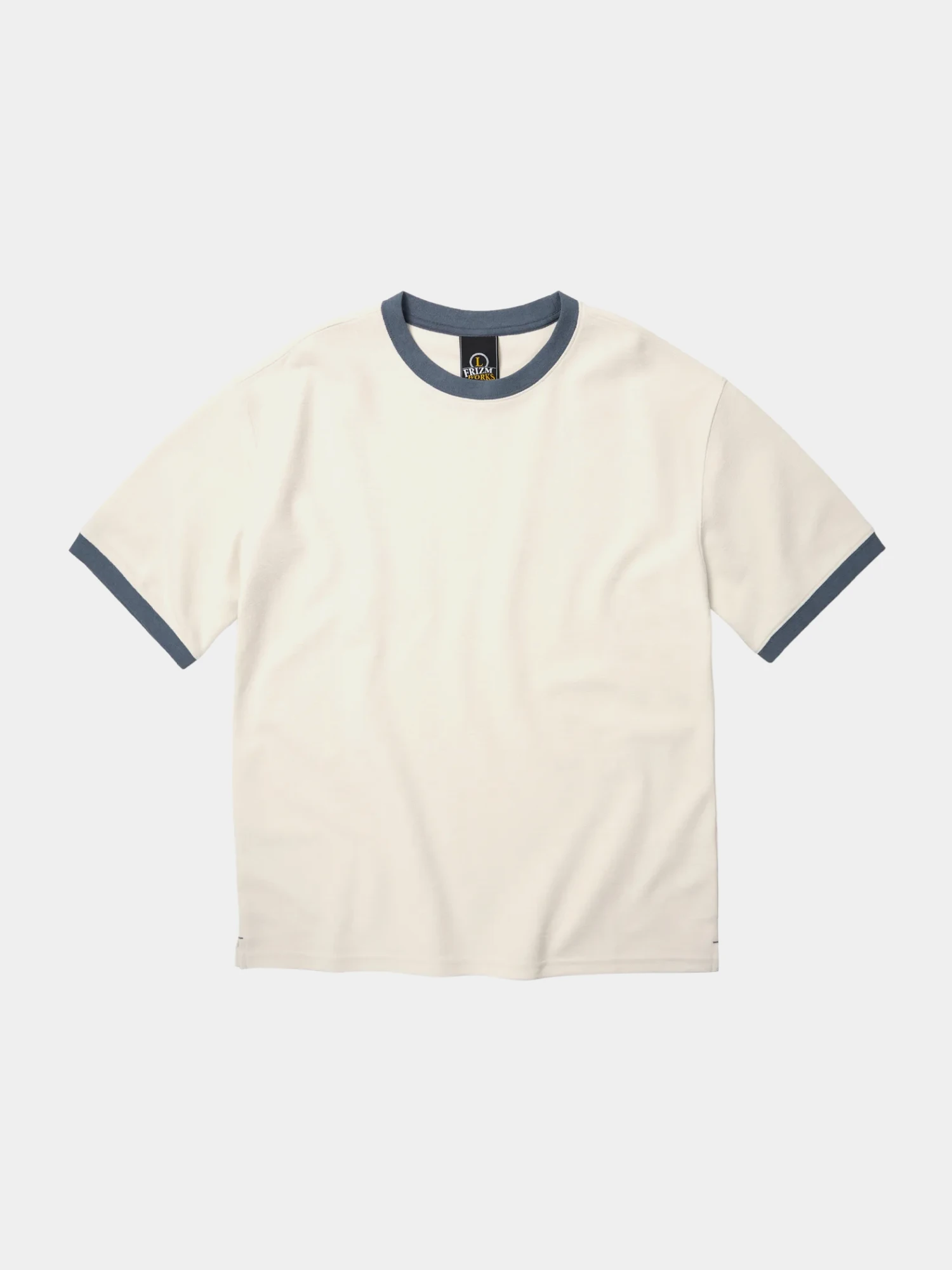 Футболка FrizmWORKS Terry Ringer Half Tee White